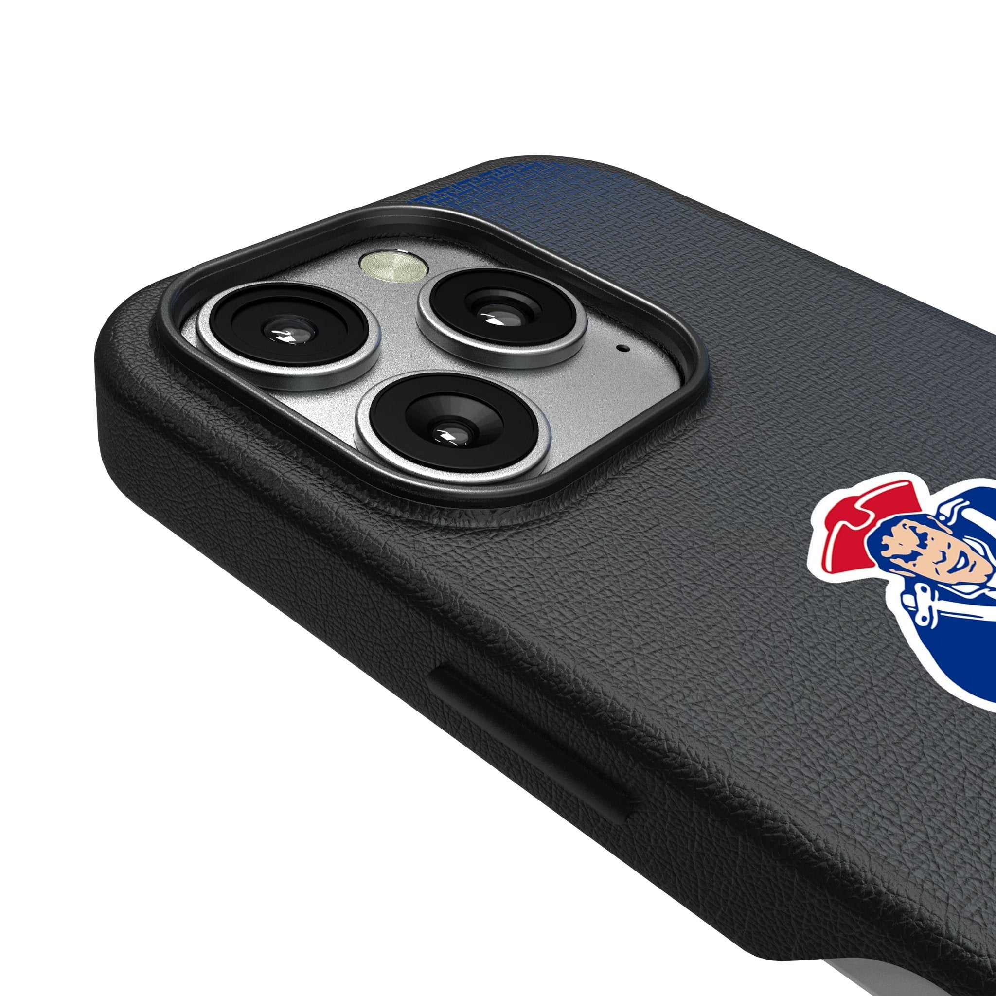 New England Patriots Historic Collection Linen MagSafe Compatible Phone Case for Apple iPhone 3