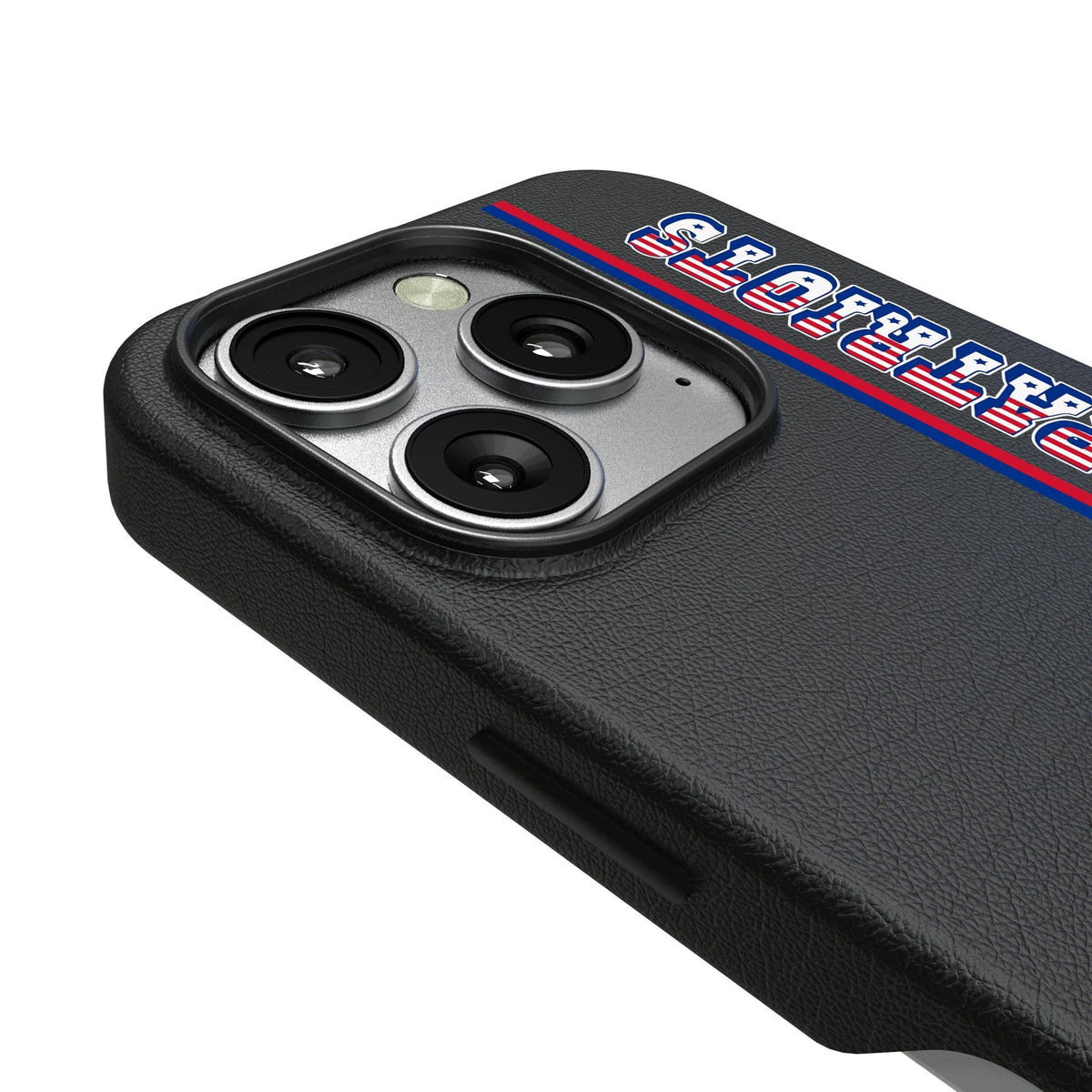 New England Patriots Historic Collection Sidebar MagSafe Compatible Phone Case for Apple iPhone 3