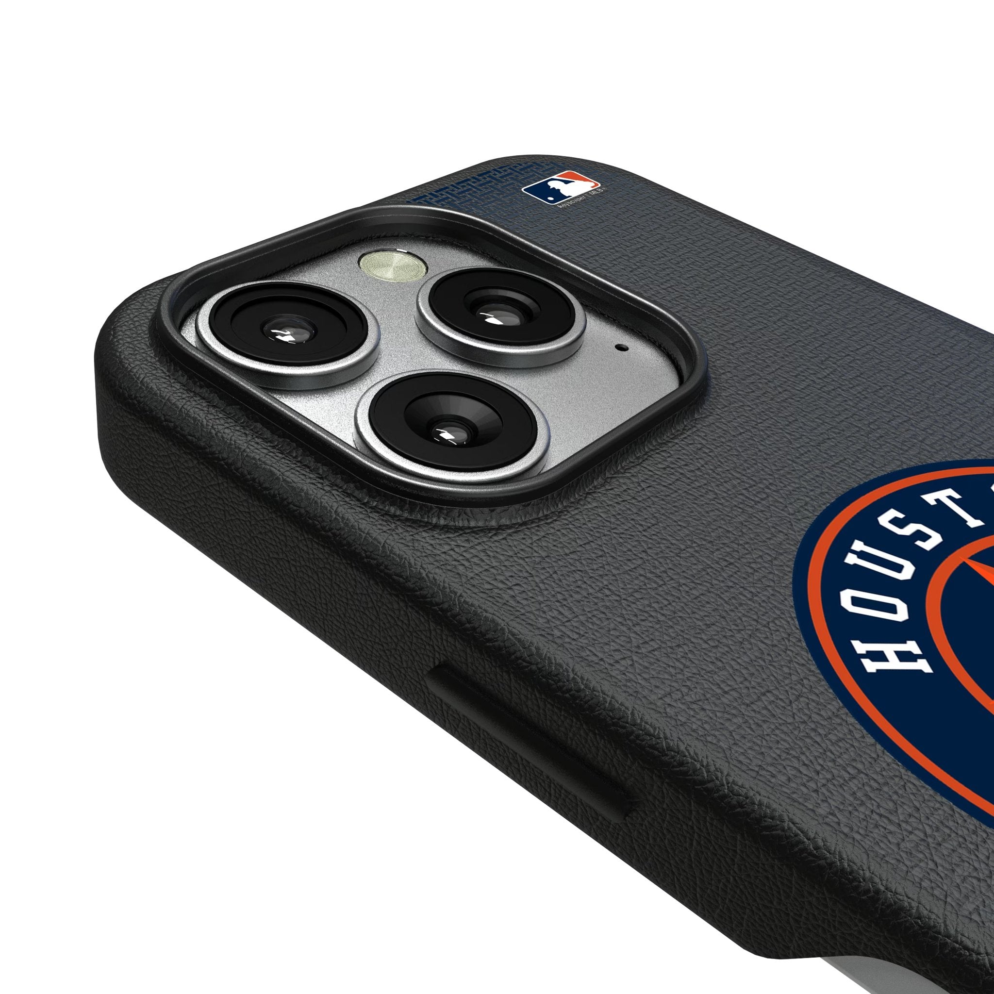Houston Astros Linen MagSafe Compatible Phone Case for Apple iPhone 3