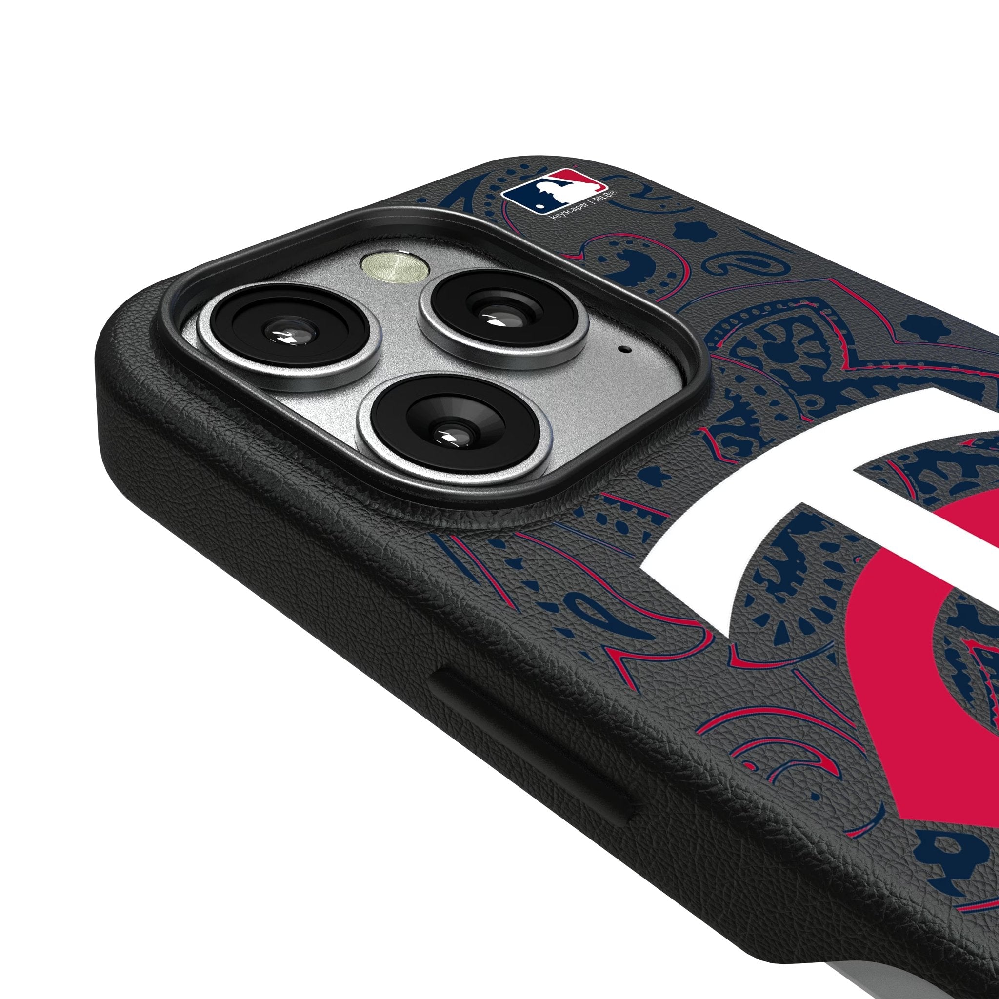 Minnesota Twins Paisley MagSafe Compatible Phone Case for Apple iPhone 3