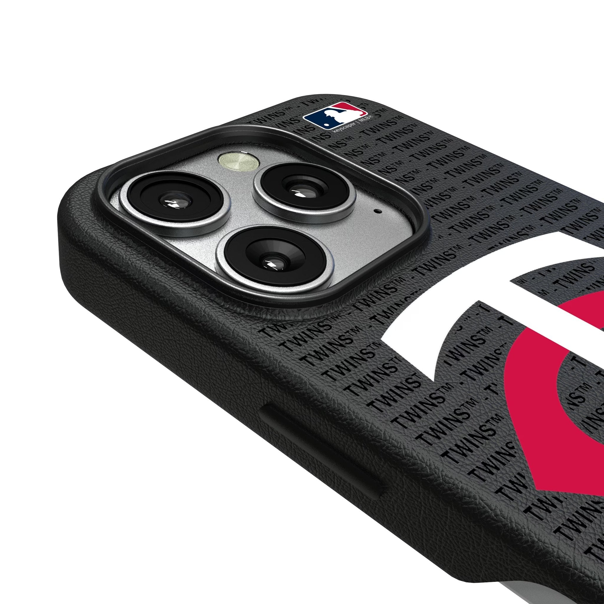 Minnesota Twins Text Backdrop MagSafe Compatible Phone Case for Apple iPhone 3