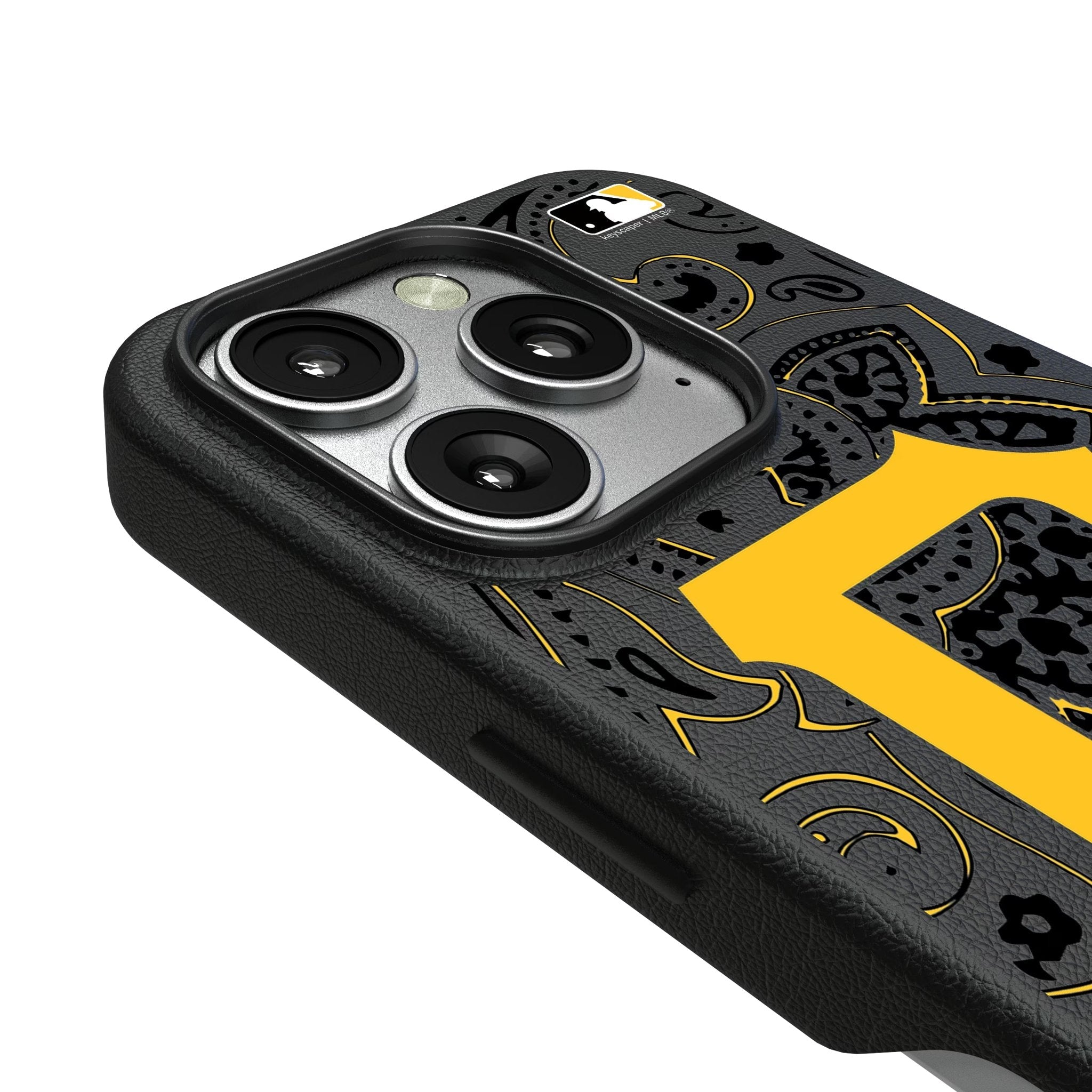 Pittsburgh Pirates Paisley MagSafe Compatible Phone Case for Apple iPhone 3