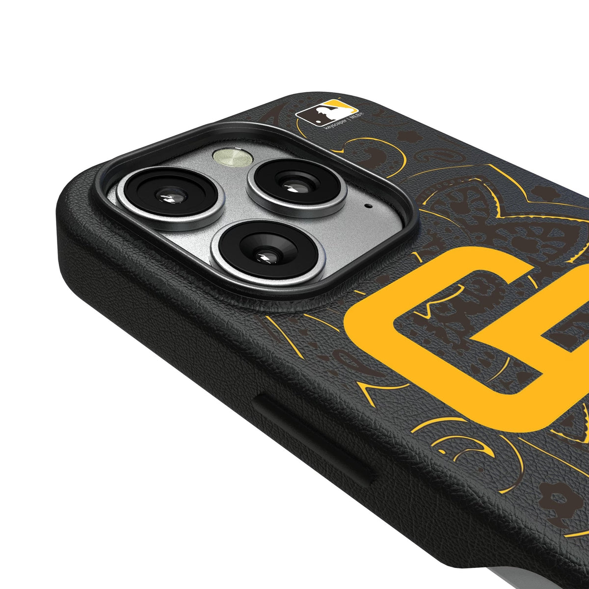 San Diego Padres Paisley MagSafe Compatible Phone Case for Apple iPhone 3