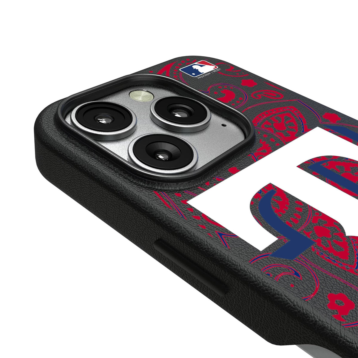 Texas Rangers Paisley MagSafe Compatible Phone Case for Apple iPhone 3