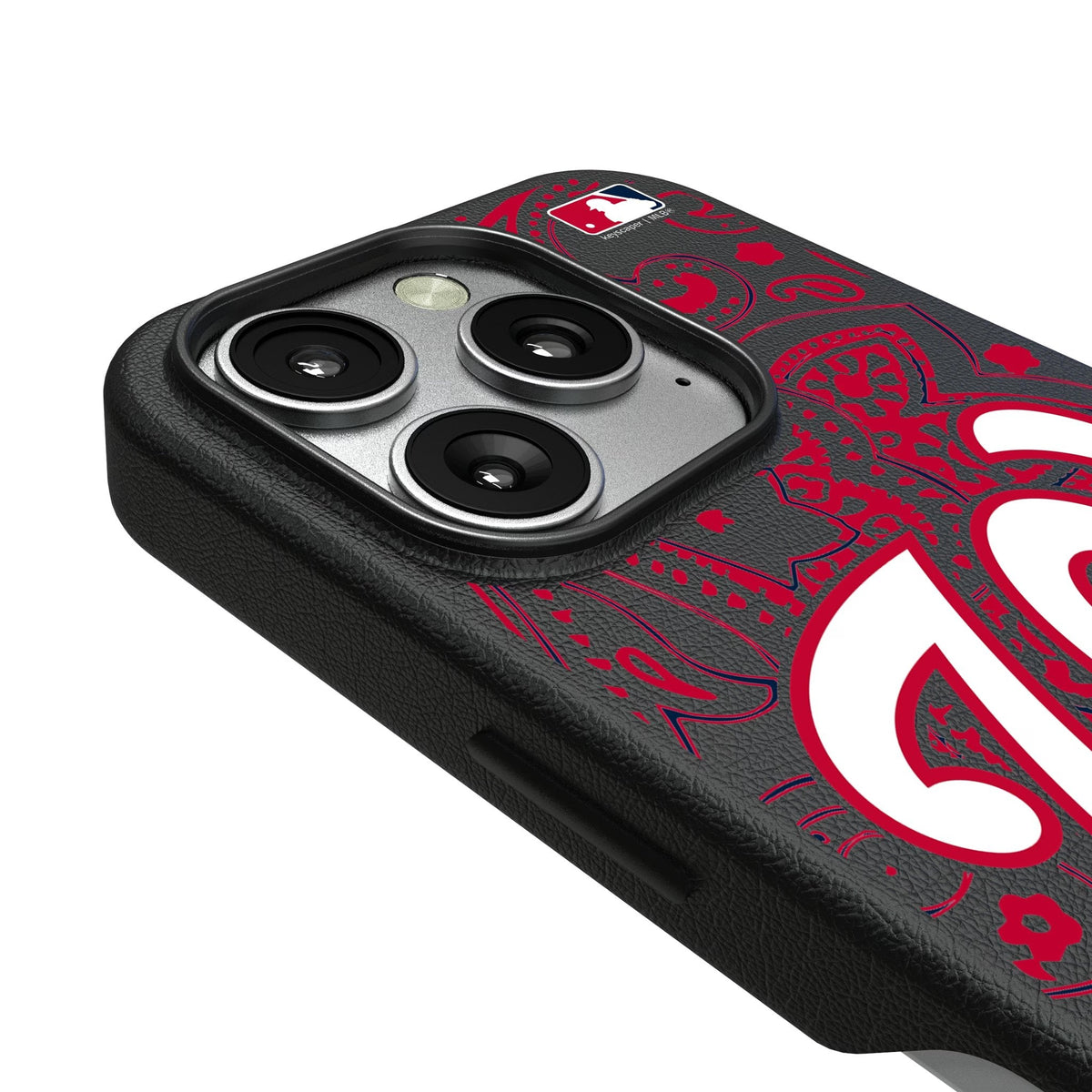 Washington Nationals Paisley MagSafe Compatible Phone Case for Apple iPhone 3