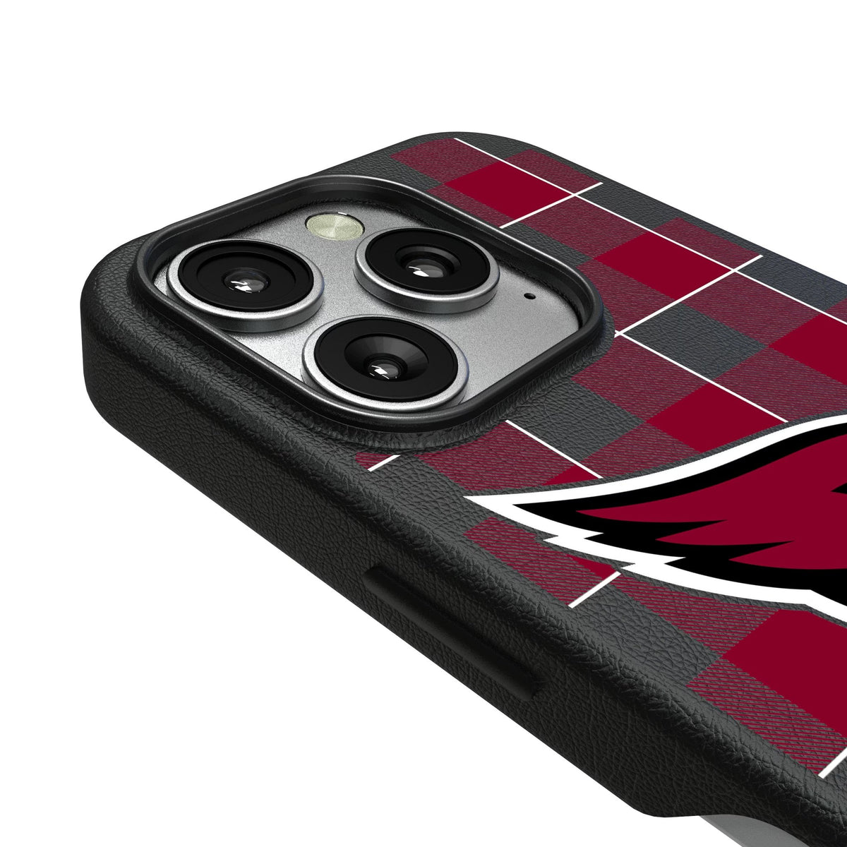 Arizona Cardinals Plaid MagSafe Compatible Phone Case for Apple iPhone 3