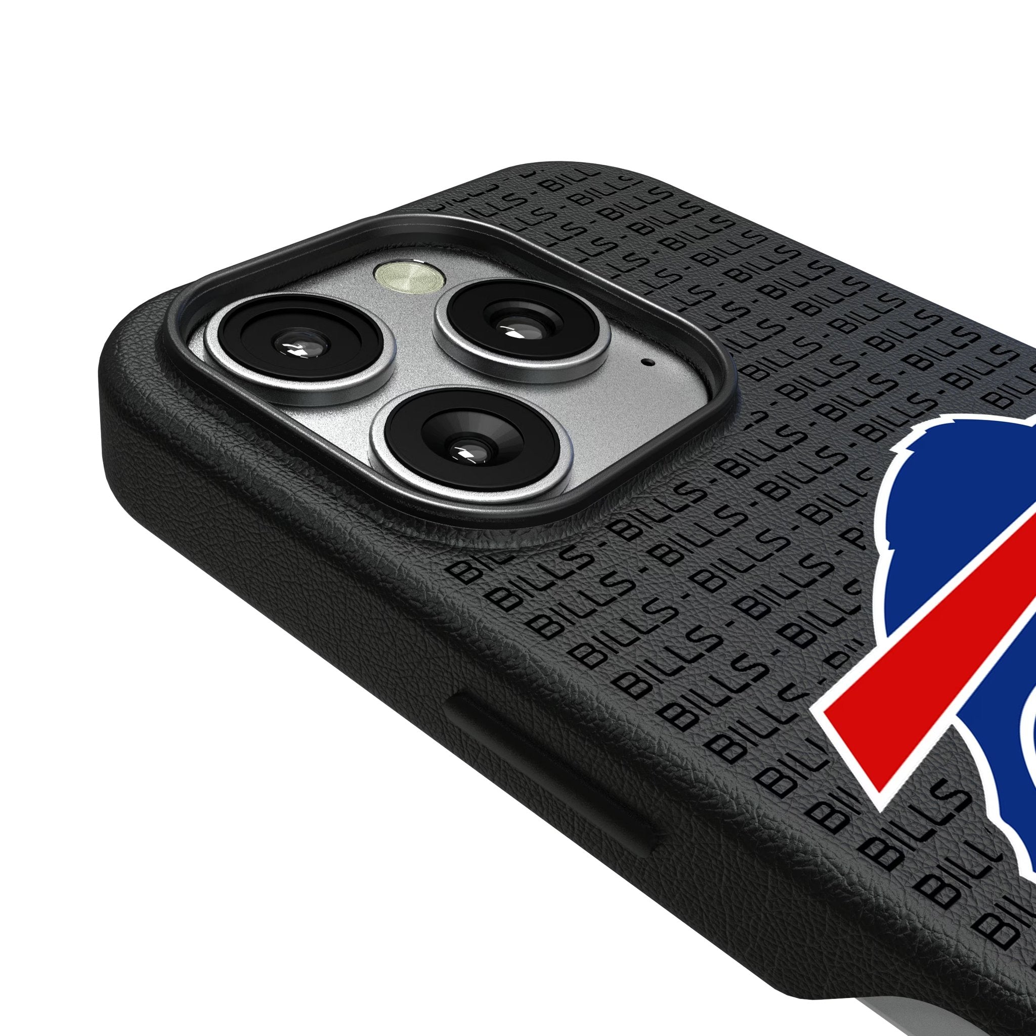Buffalo Bills Text Backdrop MagSafe Compatible Phone Case for Apple iPhone 3