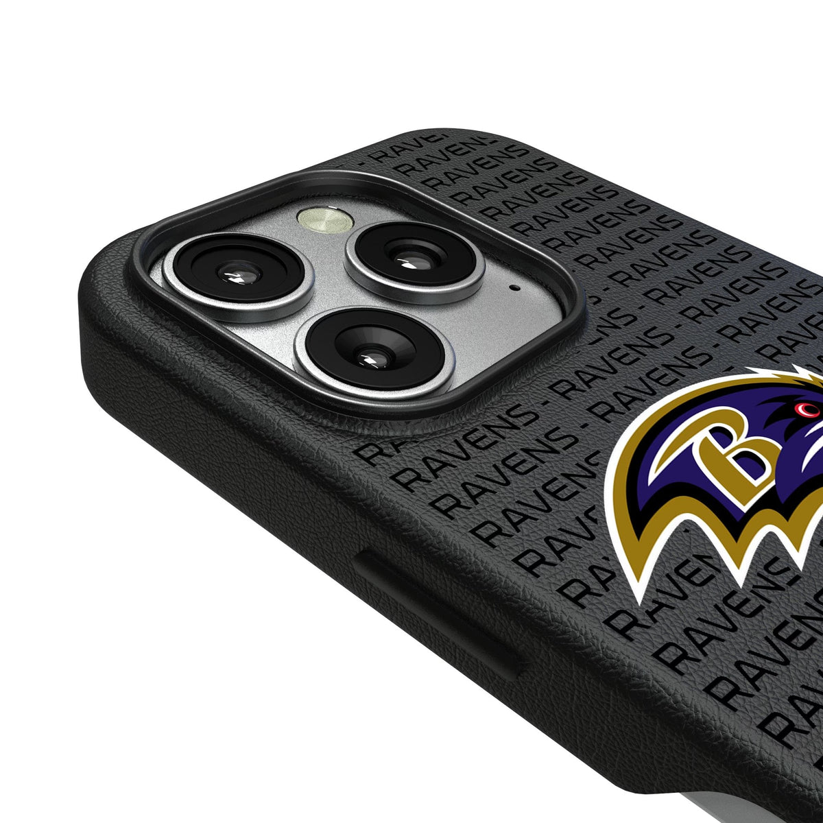 Baltimore Ravens Text Backdrop MagSafe Compatible Phone Case for Apple iPhone 3