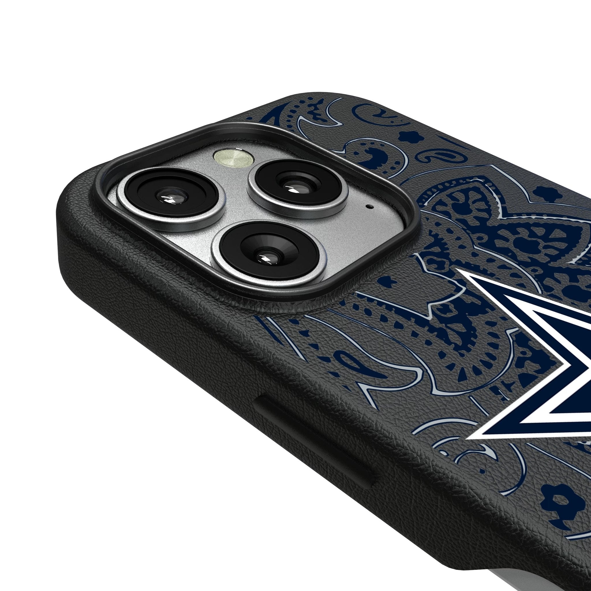 Dallas Cowboys Paisley MagSafe Compatible Phone Case for Apple iPhone 3