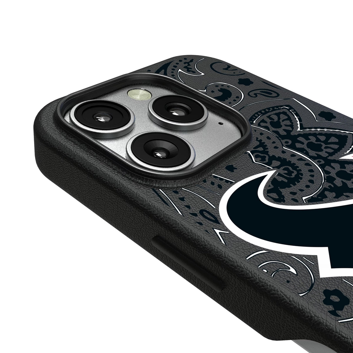 Houston Texans Paisley MagSafe Compatible Phone Case for Apple iPhone 3