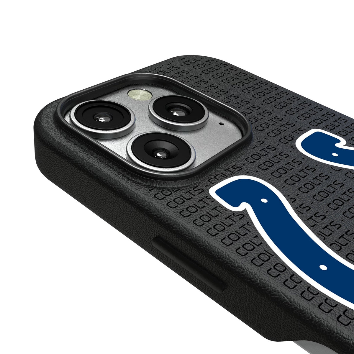 Indianapolis Colts Text Backdrop MagSafe Compatible Phone Case for Apple iPhone 3