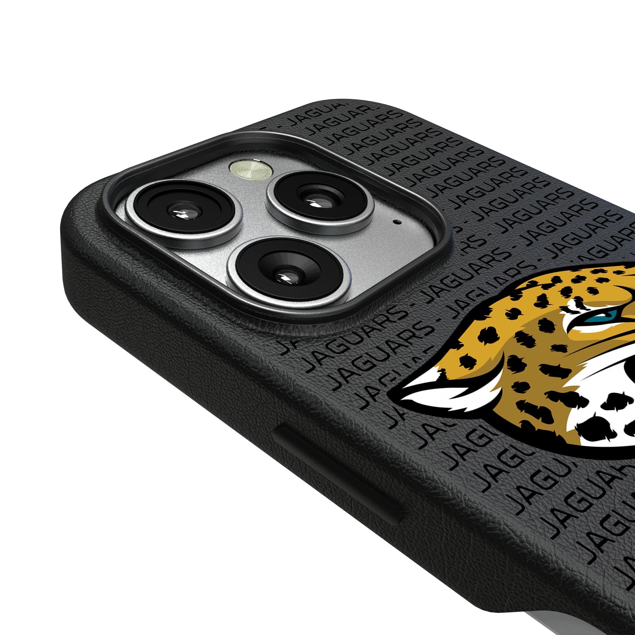 Jacksonville Jaguars Text Backdrop MagSafe Compatible Phone Case for Apple iPhone 3
