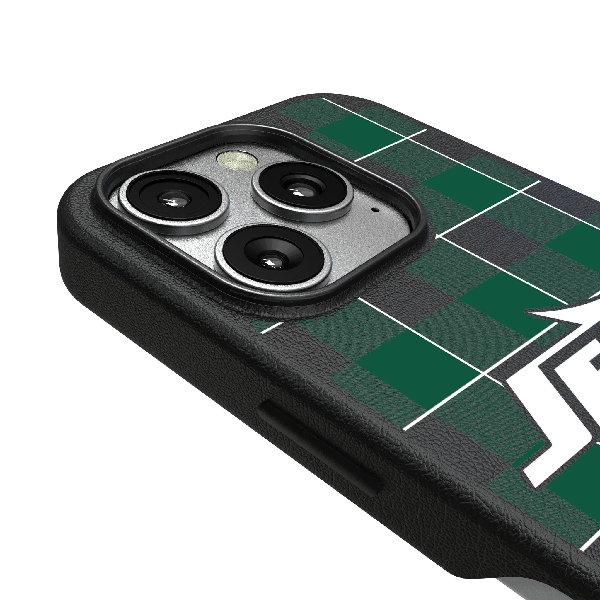 New York Jets Plaid MagSafe Compatible Phone Case for Apple iPhone 3