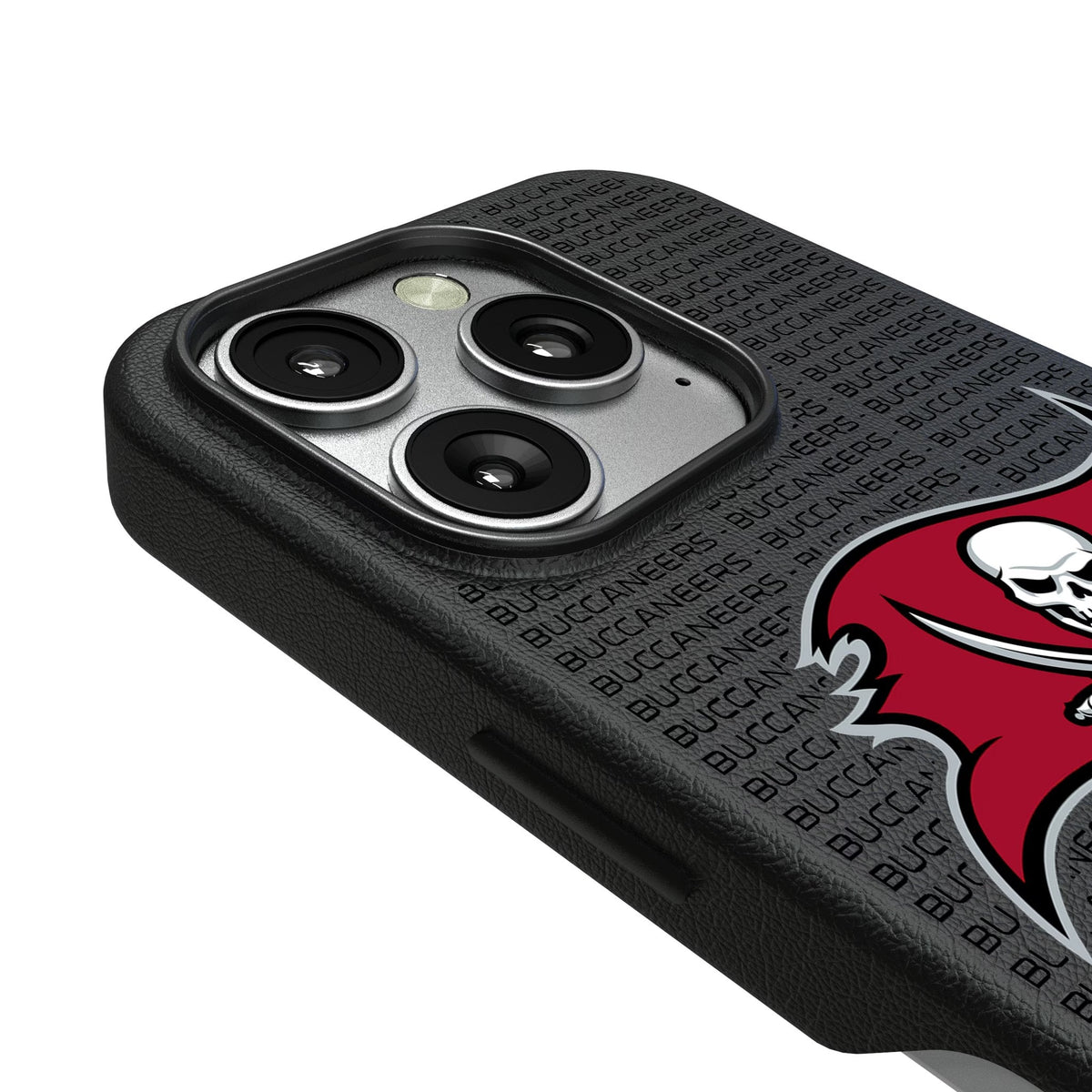 Tampa Bay Buccaneers Text Backdrop MagSafe Compatible Phone Case for Apple iPhone 3