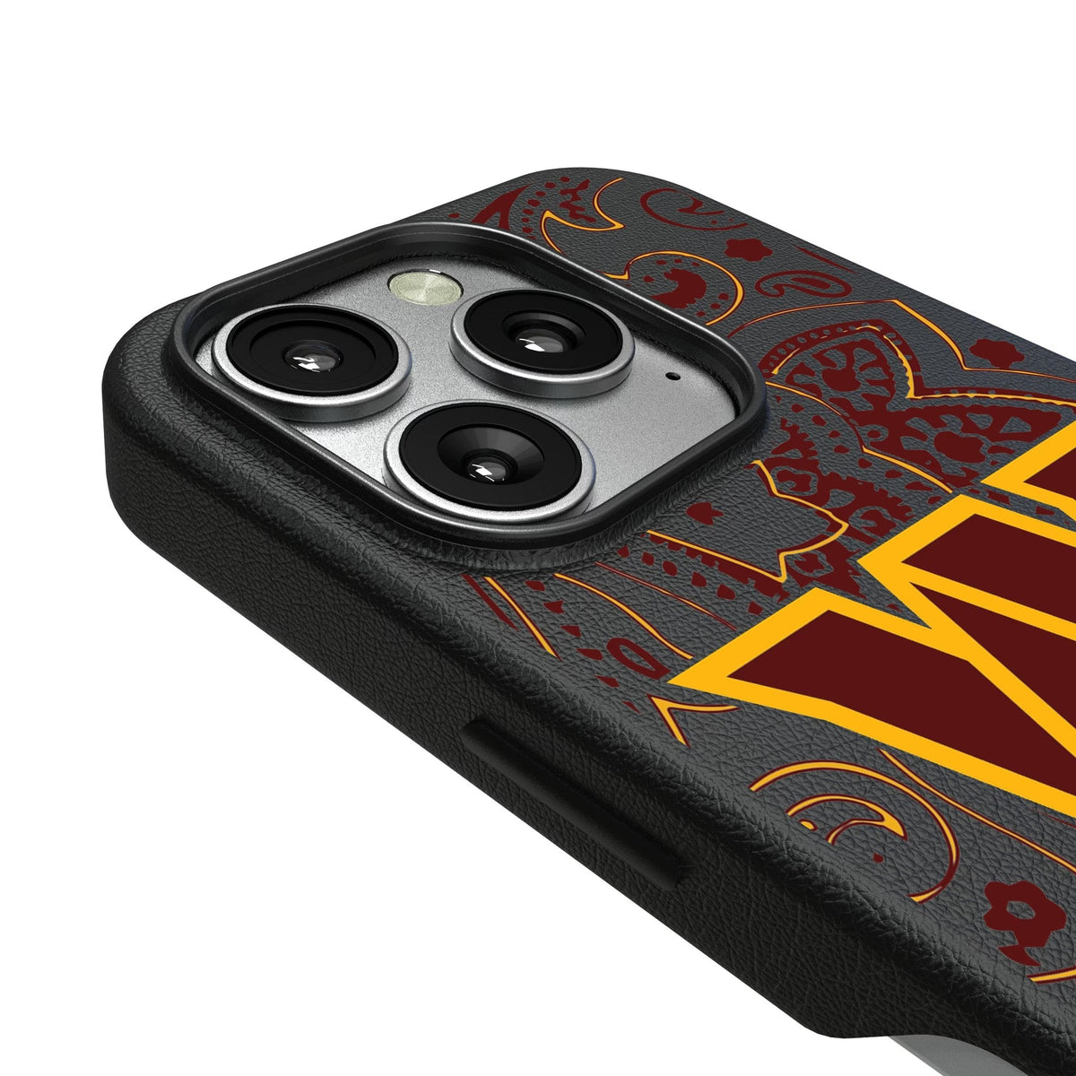 Washington Commanders Paisley MagSafe Compatible Phone Case for Apple iPhone 3