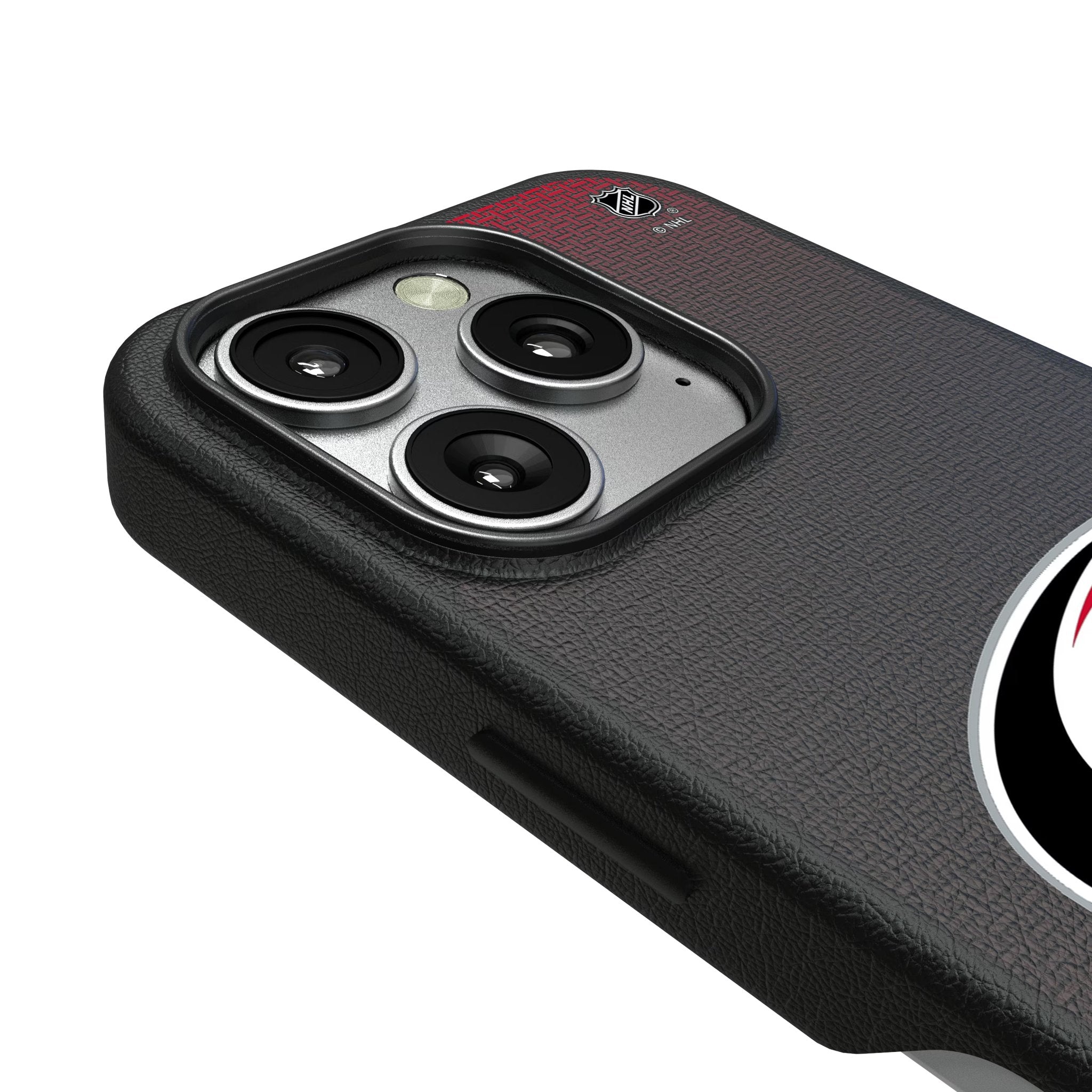 Carolina Hurricanes Linen MagSafe Compatible Phone Case for Apple iPhone 3