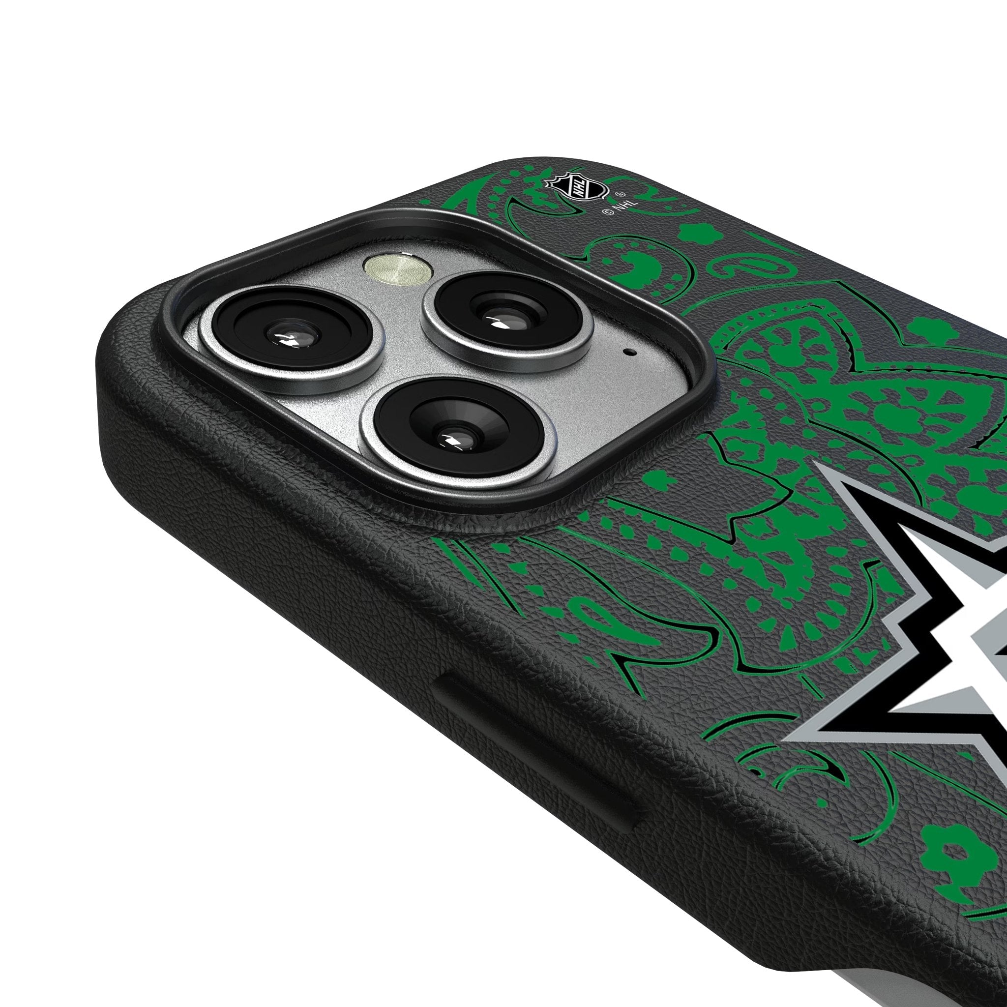 Dallas Stars Paisley MagSafe Compatible Phone Case for Apple iPhone 3