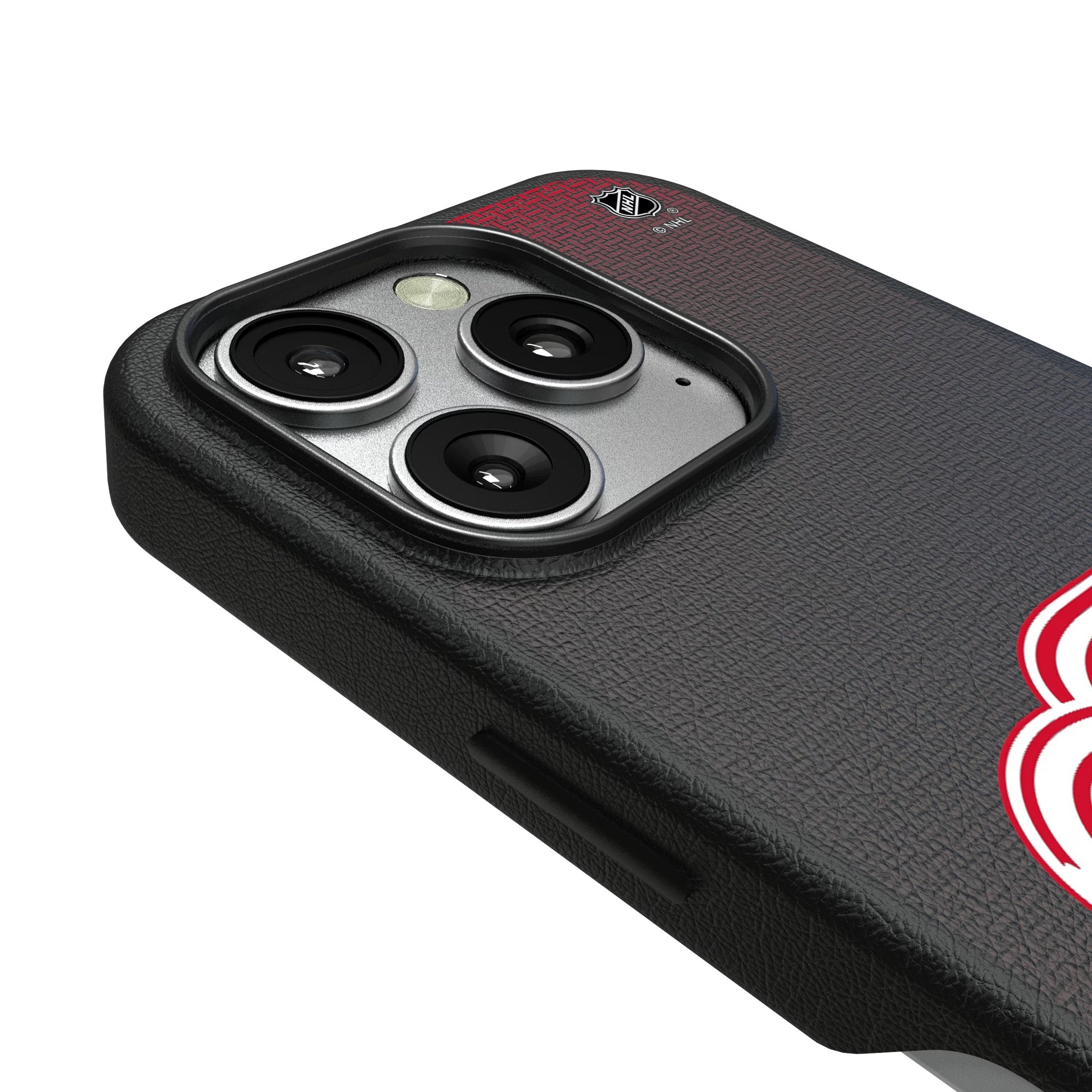 Detroit Red Wings Linen MagSafe Compatible Phone Case for Apple iPhone 3