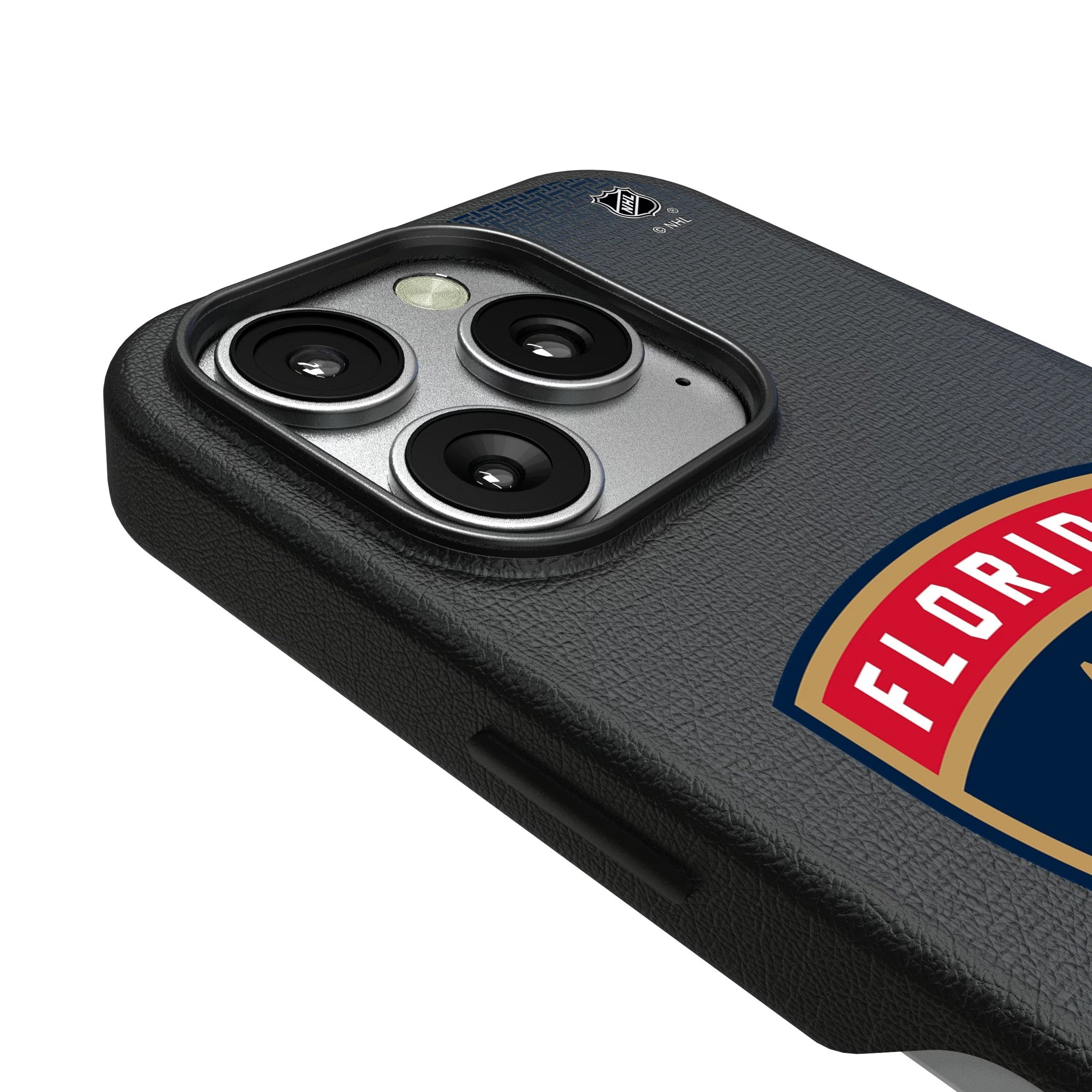Florida Panthers Linen MagSafe Compatible Phone Case for Apple iPhone 3