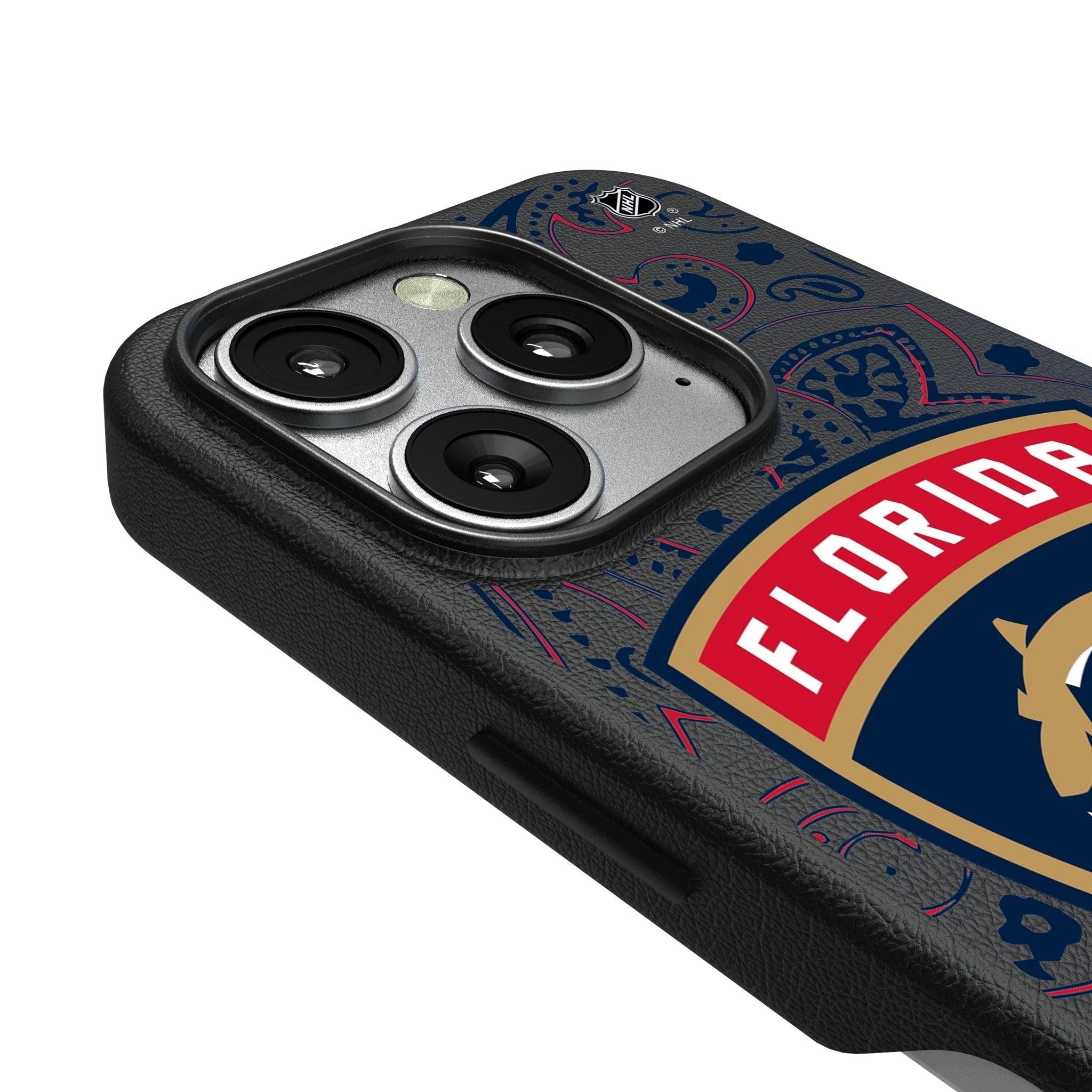 Florida Panthers Paisley MagSafe Compatible Phone Case for Apple iPhone 3
