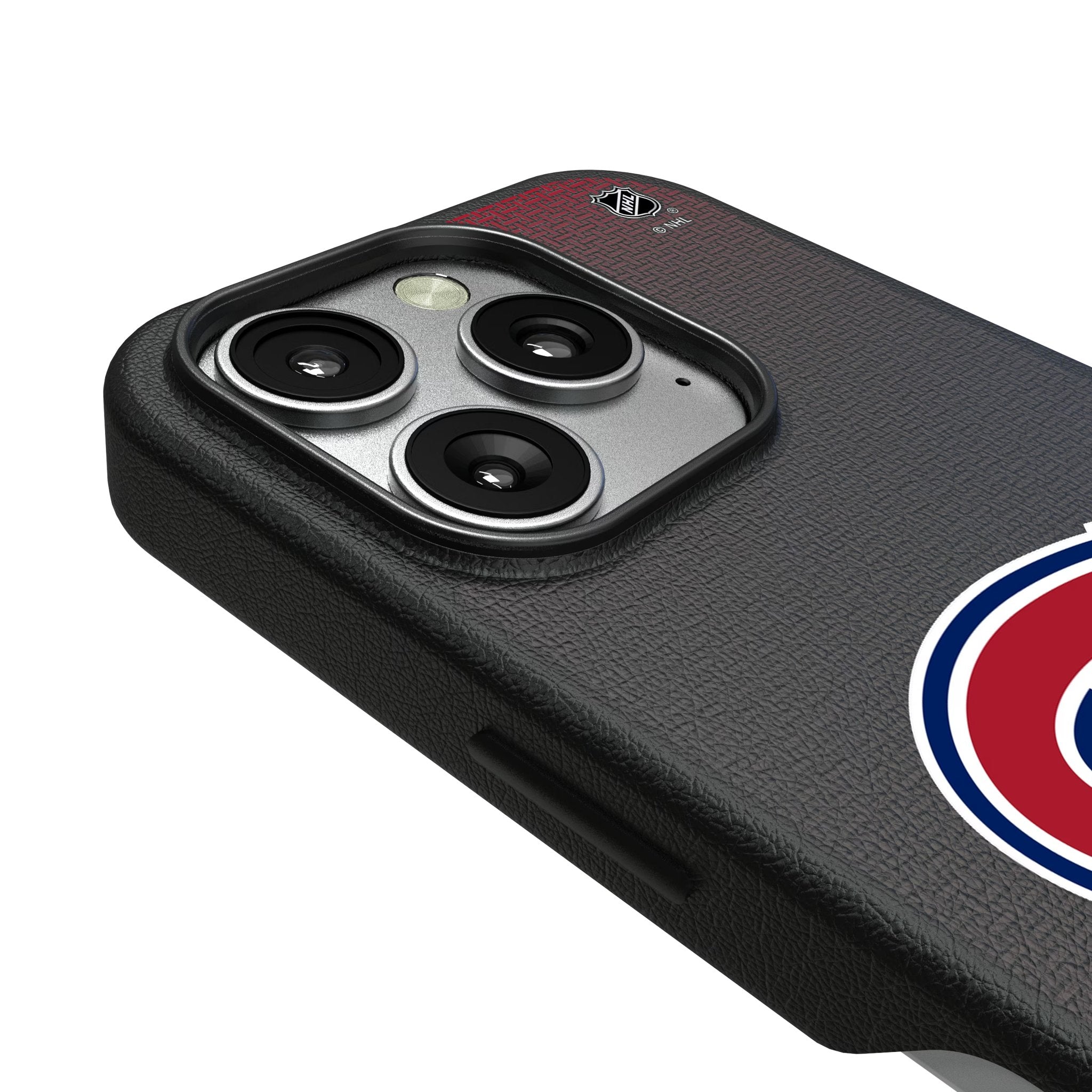 Montreal Canadiens Linen MagSafe Compatible Phone Case for Apple iPhone 3