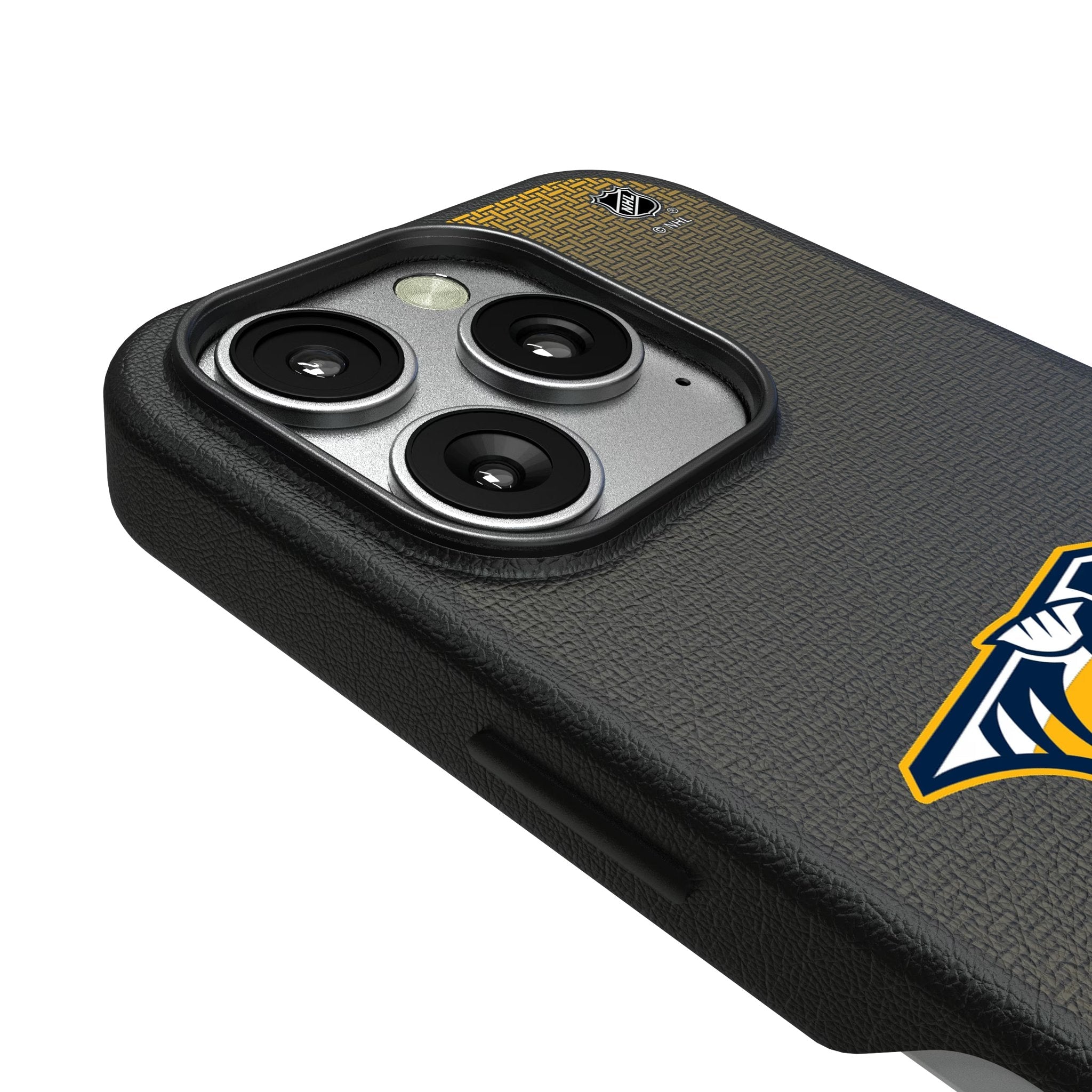 Nashville Predators Linen MagSafe Compatible Phone Case for Apple iPhone 3