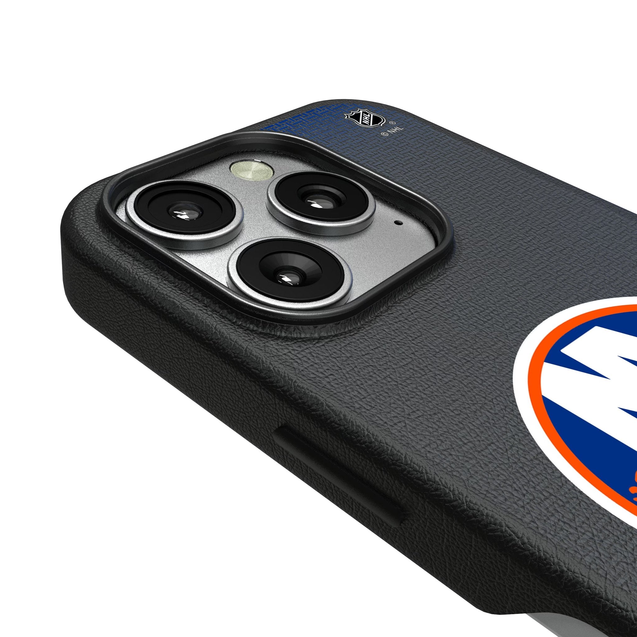 New York Islanders Linen MagSafe Compatible Phone Case for Apple iPhone 3