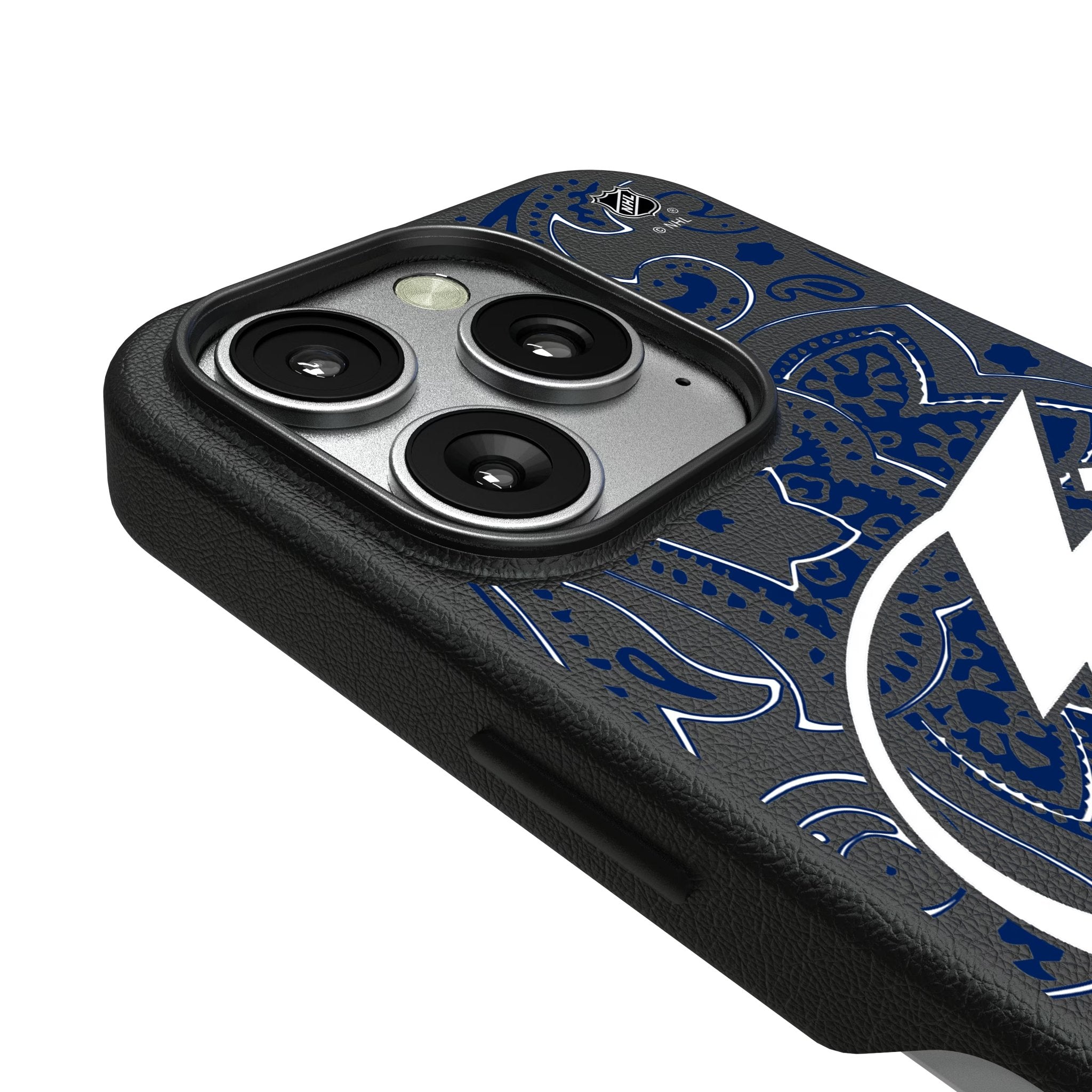 Tampa Bay Lightning Paisley MagSafe Compatible Phone Case for Apple iPhone 3