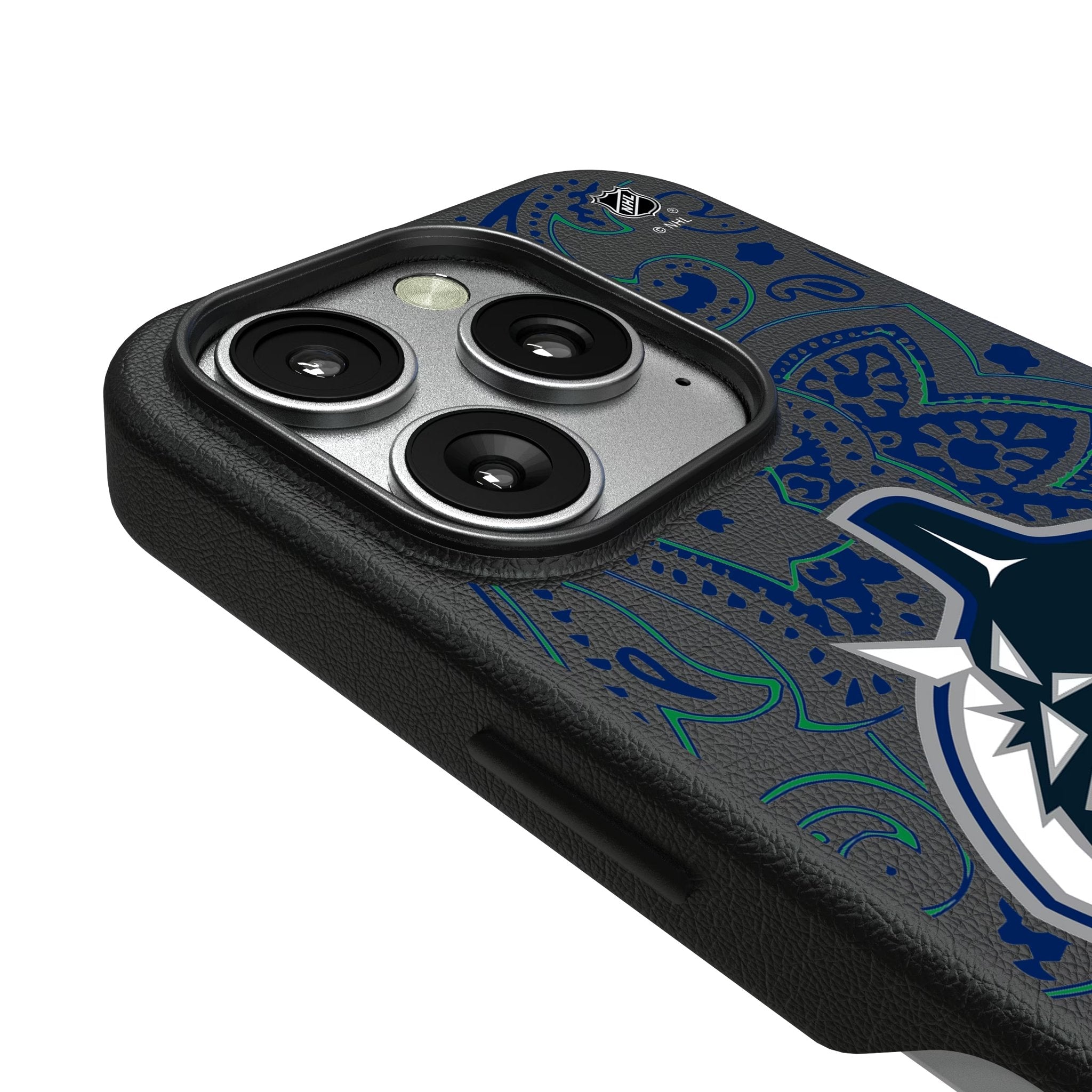 Vancouver Canucks Paisley MagSafe Compatible Phone Case for Apple iPhone 3