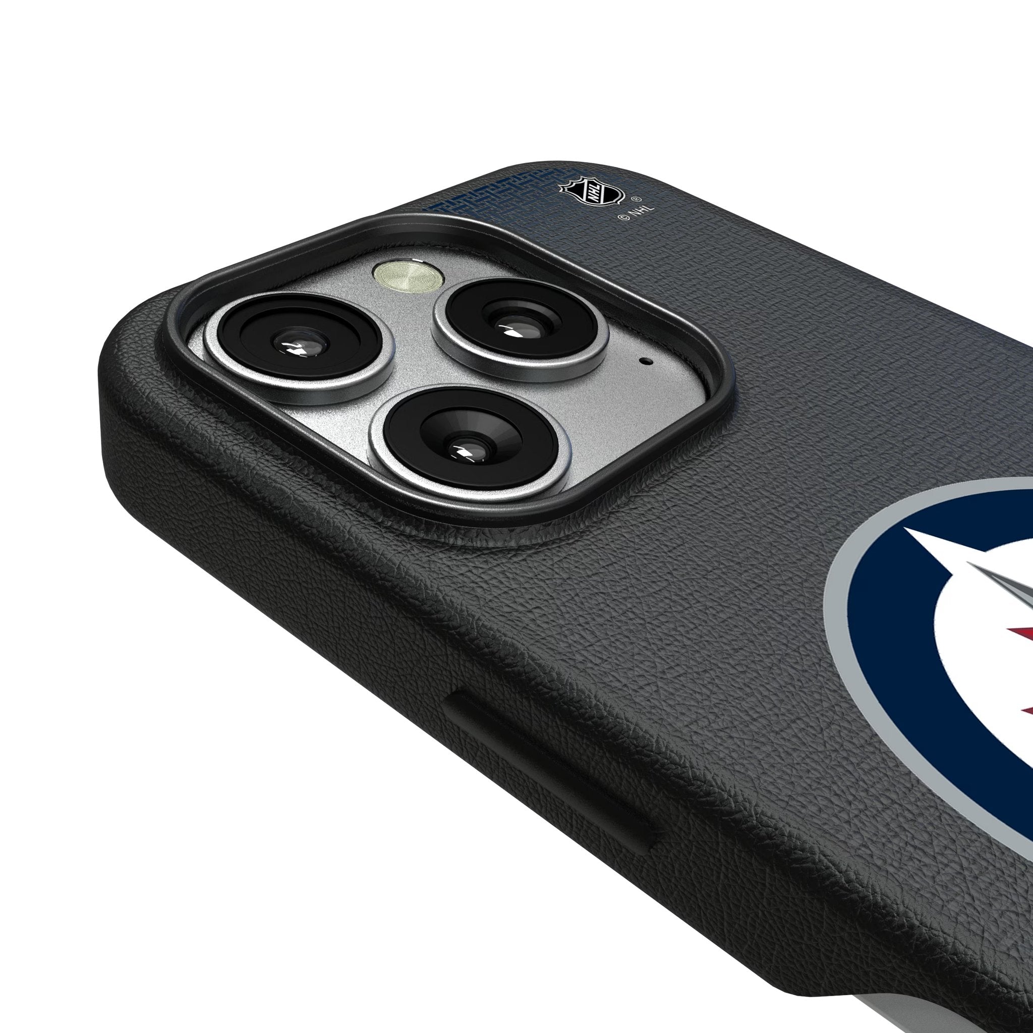 Winnipeg Jets Linen MagSafe Compatible Phone Case for Apple iPhone 3