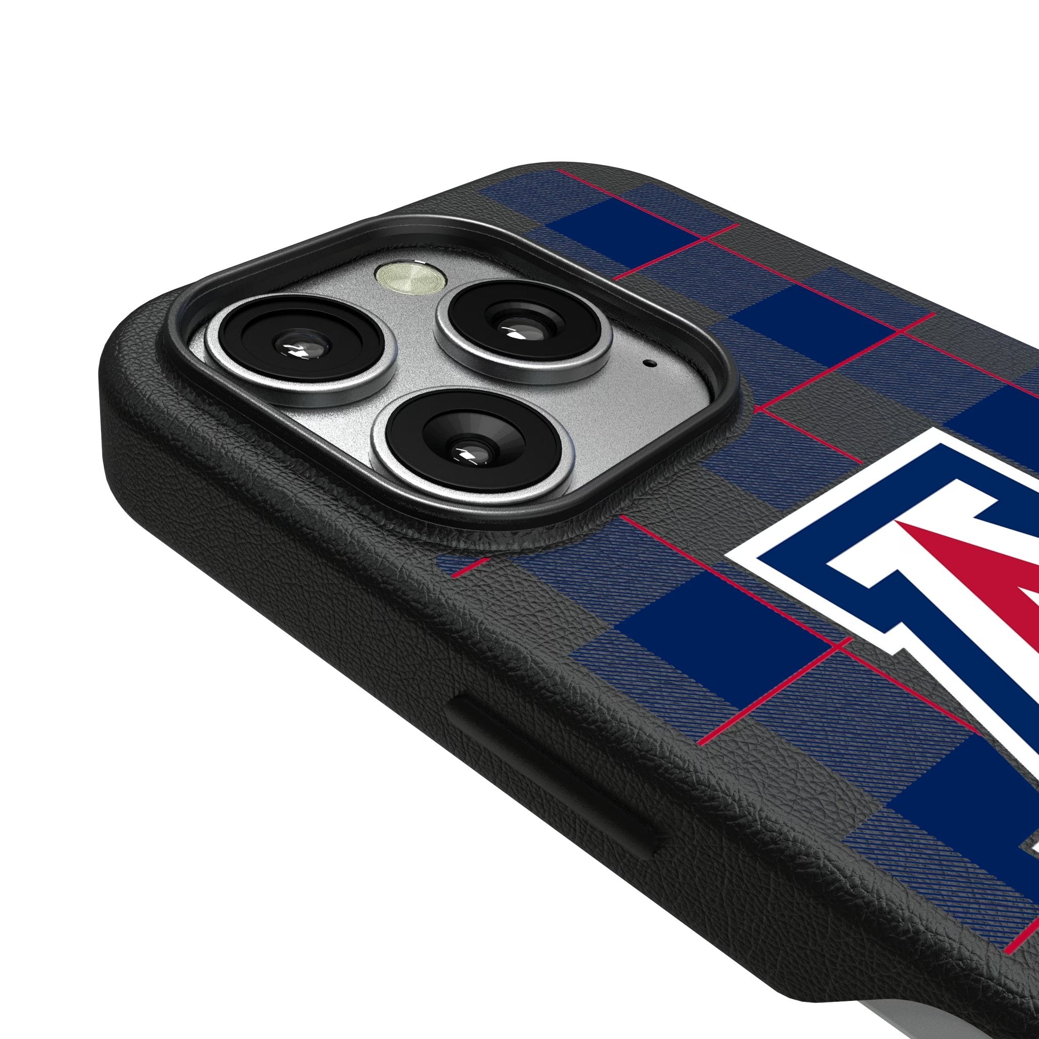University of Arizona Wildcats Plaid MagSafe Compatible Phone Case for Apple iPhone 3
