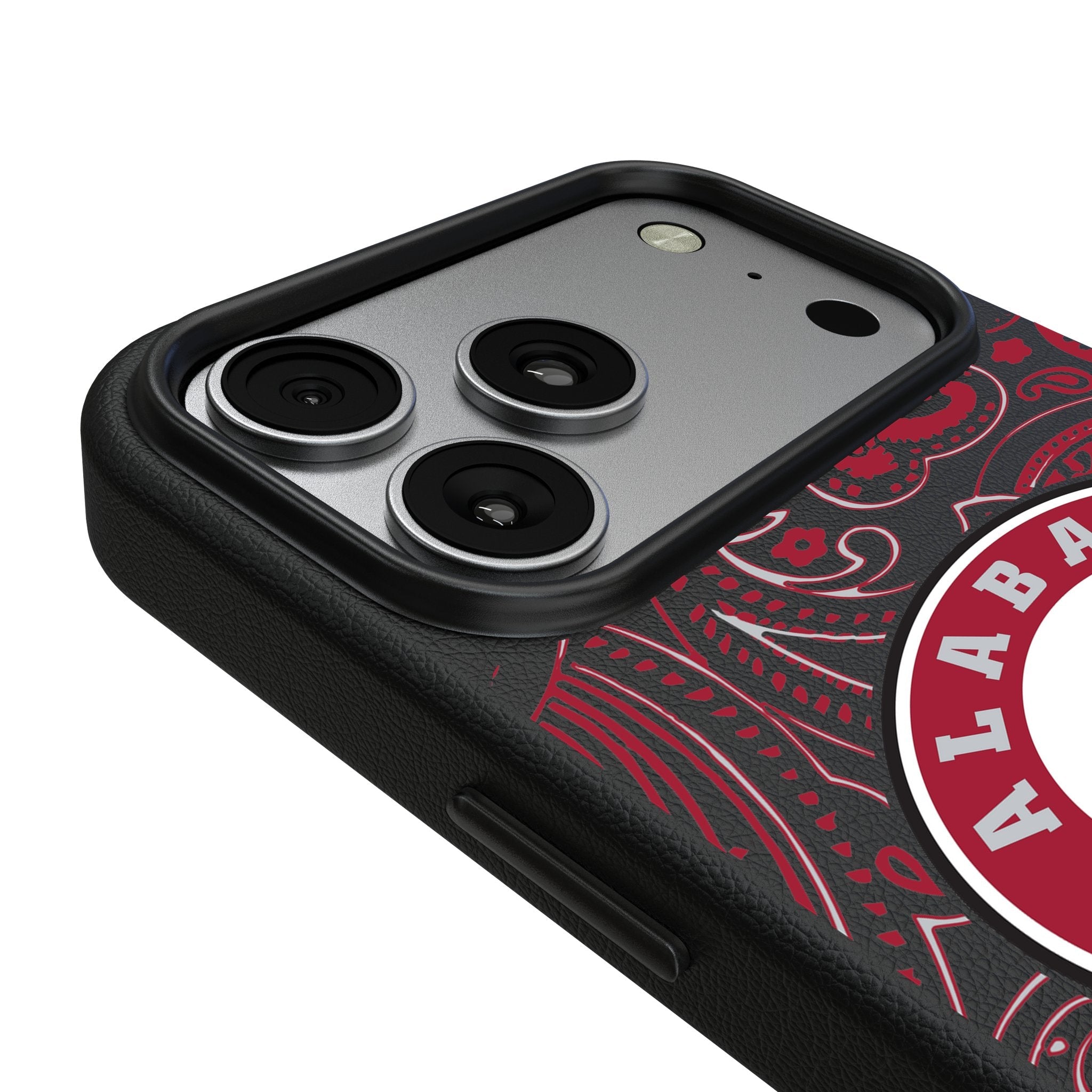 University of Alabama Crimson Tide Paisley MagSafe Compatible Phone Case for Apple iPhone 17 Series 3
