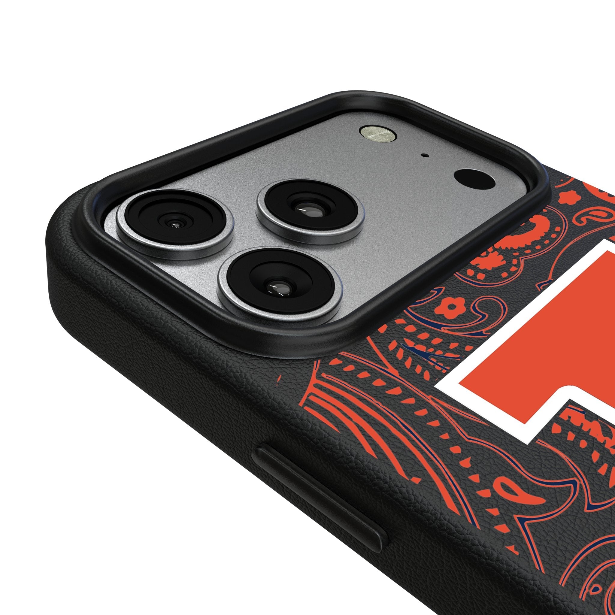University of Illinois Fighting Illini Paisley MagSafe Compatible Phone Case for Apple iPhone 17 Series 3