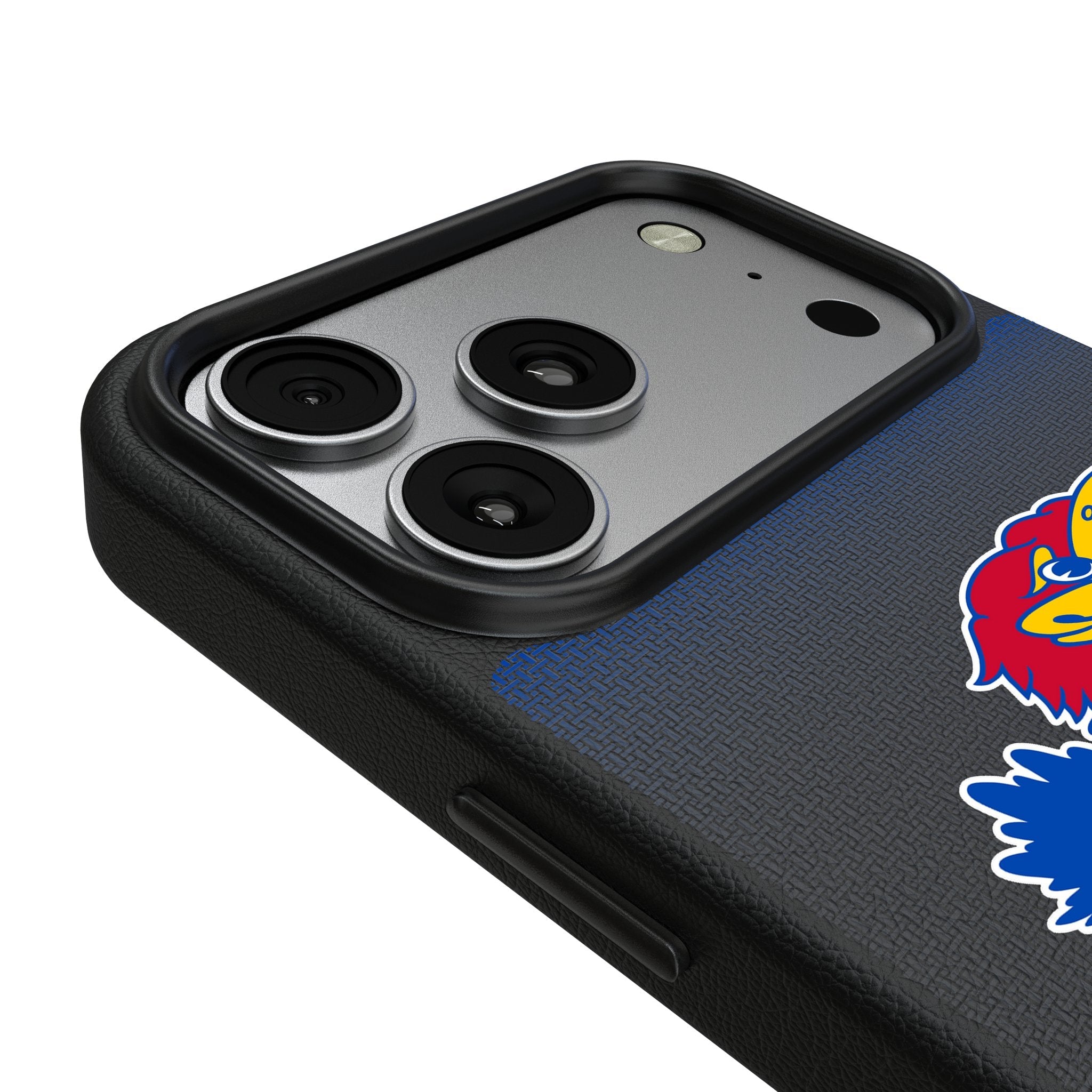 University of Kansas Jayhawks Linen MagSafe Compatible Phone Case for Apple iPhone 17 Series 3
