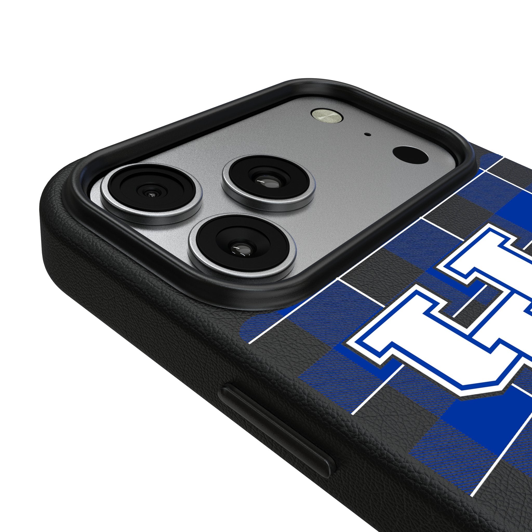University of Kentucky Wildcats Plaid MagSafe Compatible Phone Case for Apple iPhone 17 Series 3