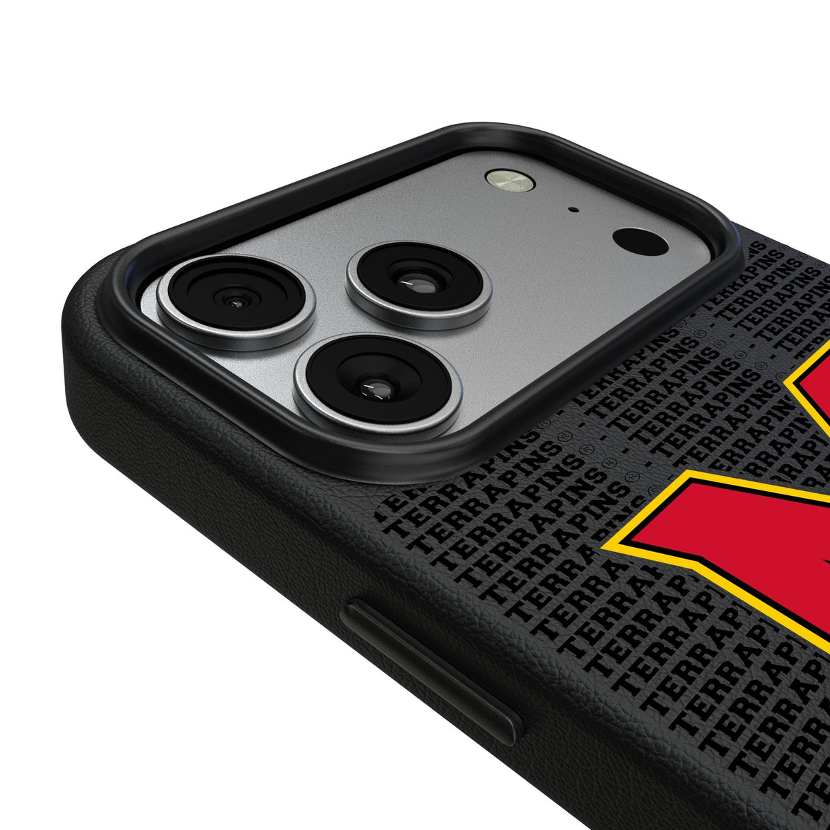 University of Maryland Terrapins Text Backdrop MagSafe Compatible Phone Case for Apple iPhone 17 Series 3