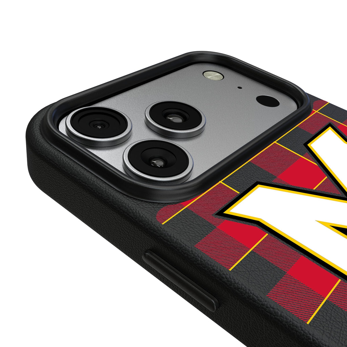 University of Maryland Terrapins Plaid MagSafe Compatible Phone Case for Apple iPhone 17 Series 3