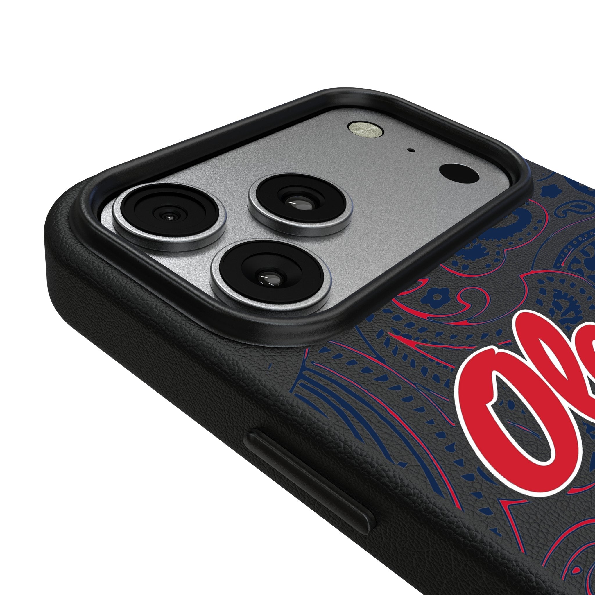 University of Mississippi Rebels Paisley MagSafe Compatible Phone Case for Apple iPhone 17 Series 3
