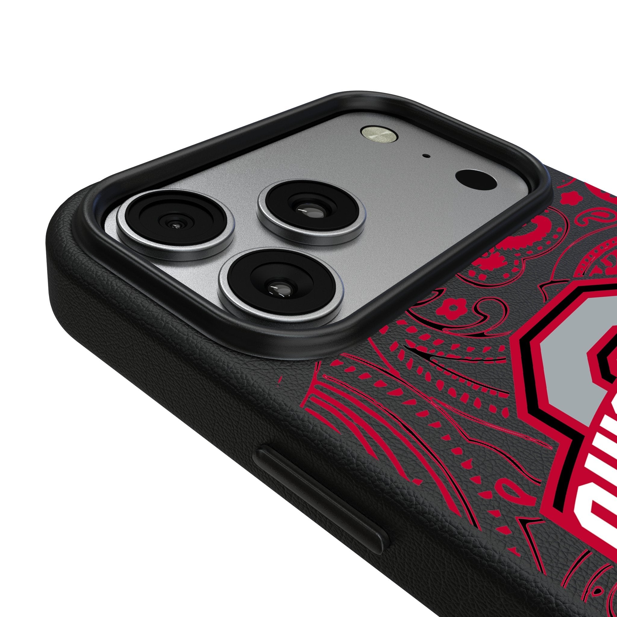 Ohio State University Buckeyes Paisley MagSafe Compatible Phone Case for Apple iPhone 17 Series 3
