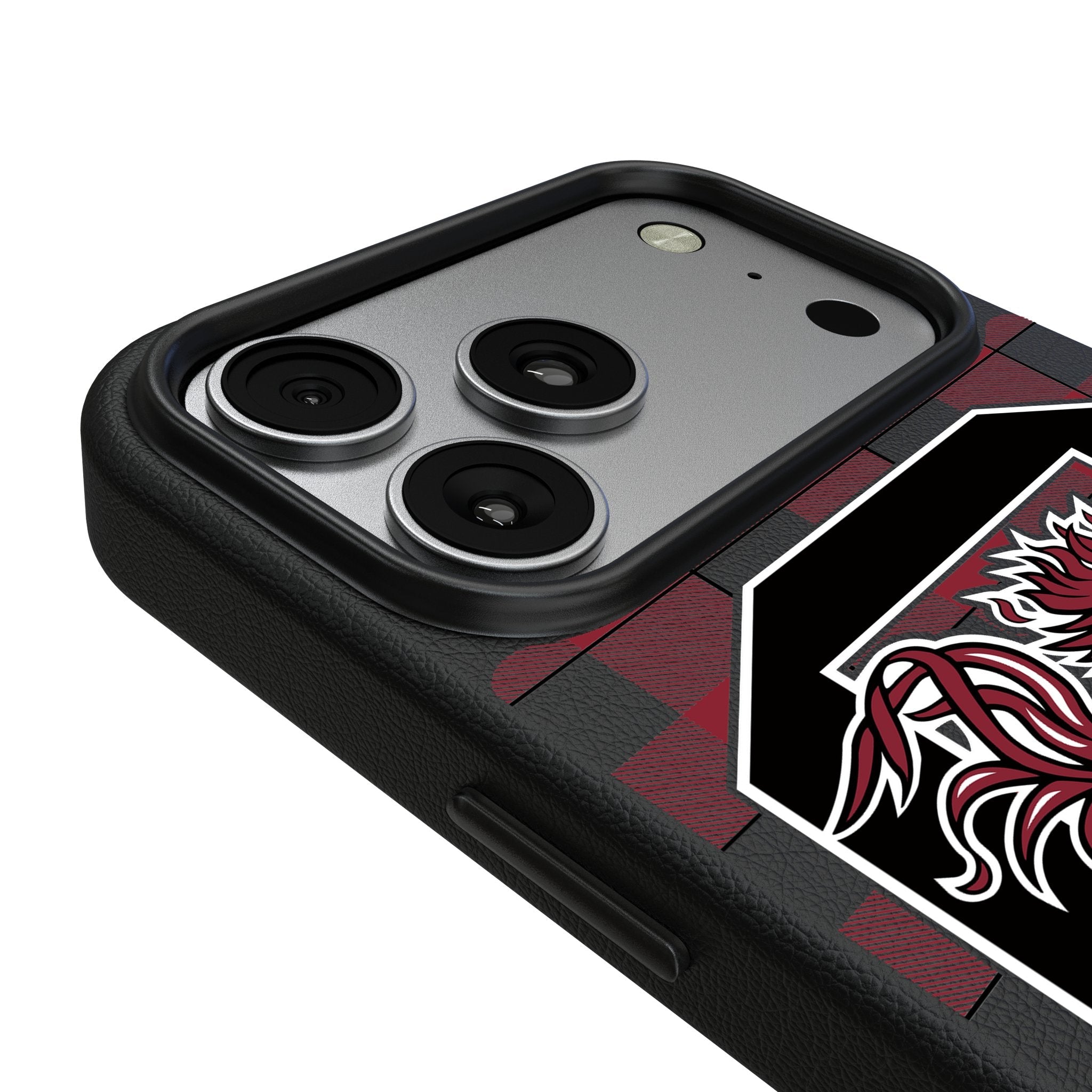 University of South Carolina Gamecocks Plaid MagSafe Compatible Phone Case for Apple iPhone 17 Series 3
