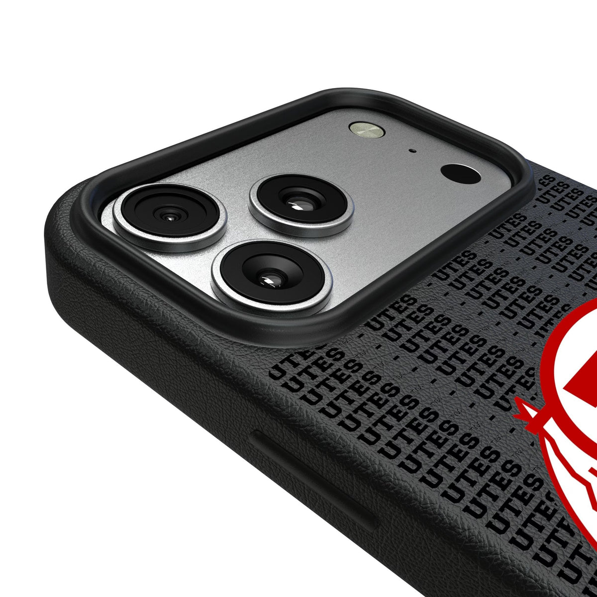 University of Utah Utes Text Backdrop MagSafe Compatible Phone Case for Apple iPhone 17 Series 6