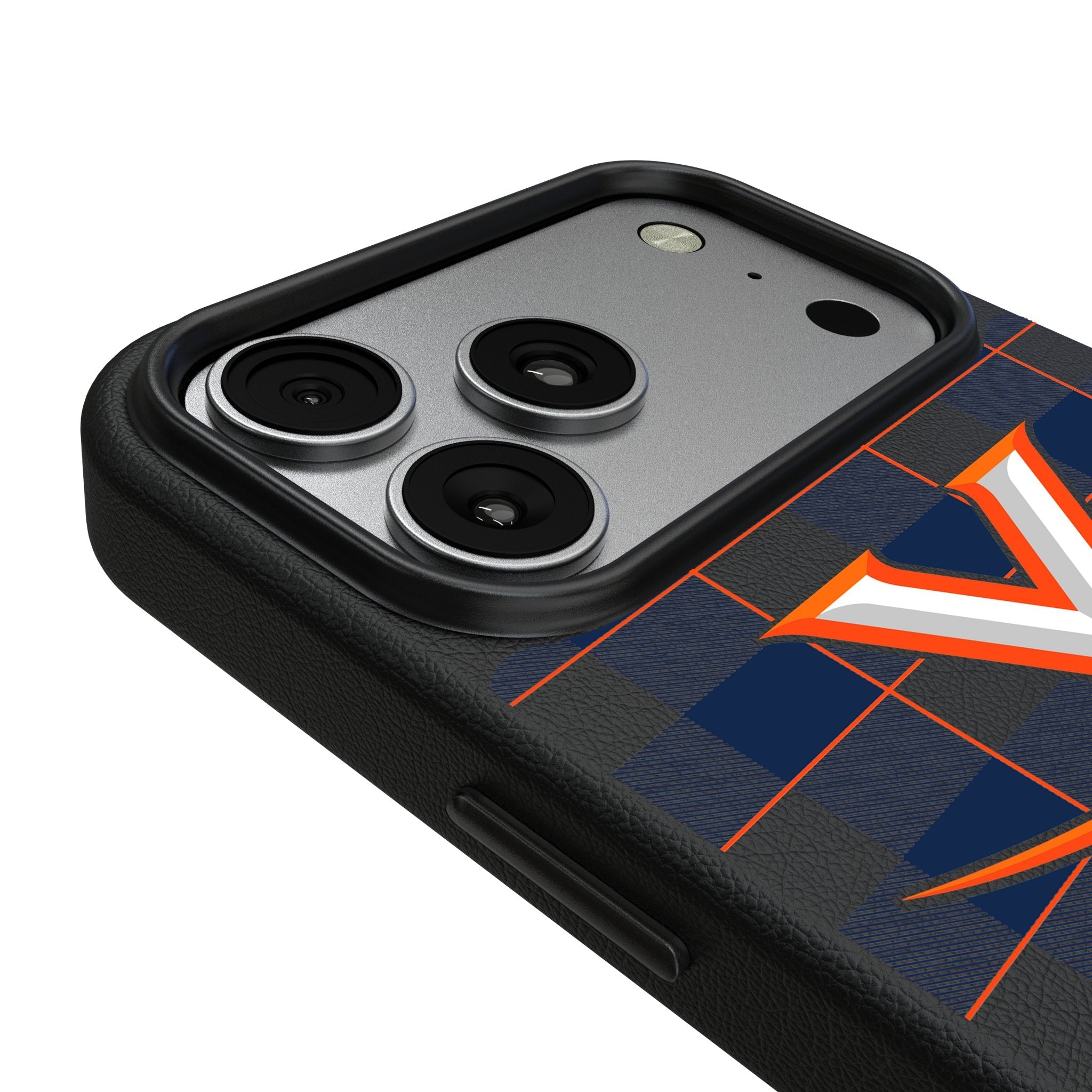 University of Virginia Cavaliers Plaid MagSafe Compatible Phone Case for Apple iPhone 17 Series 3