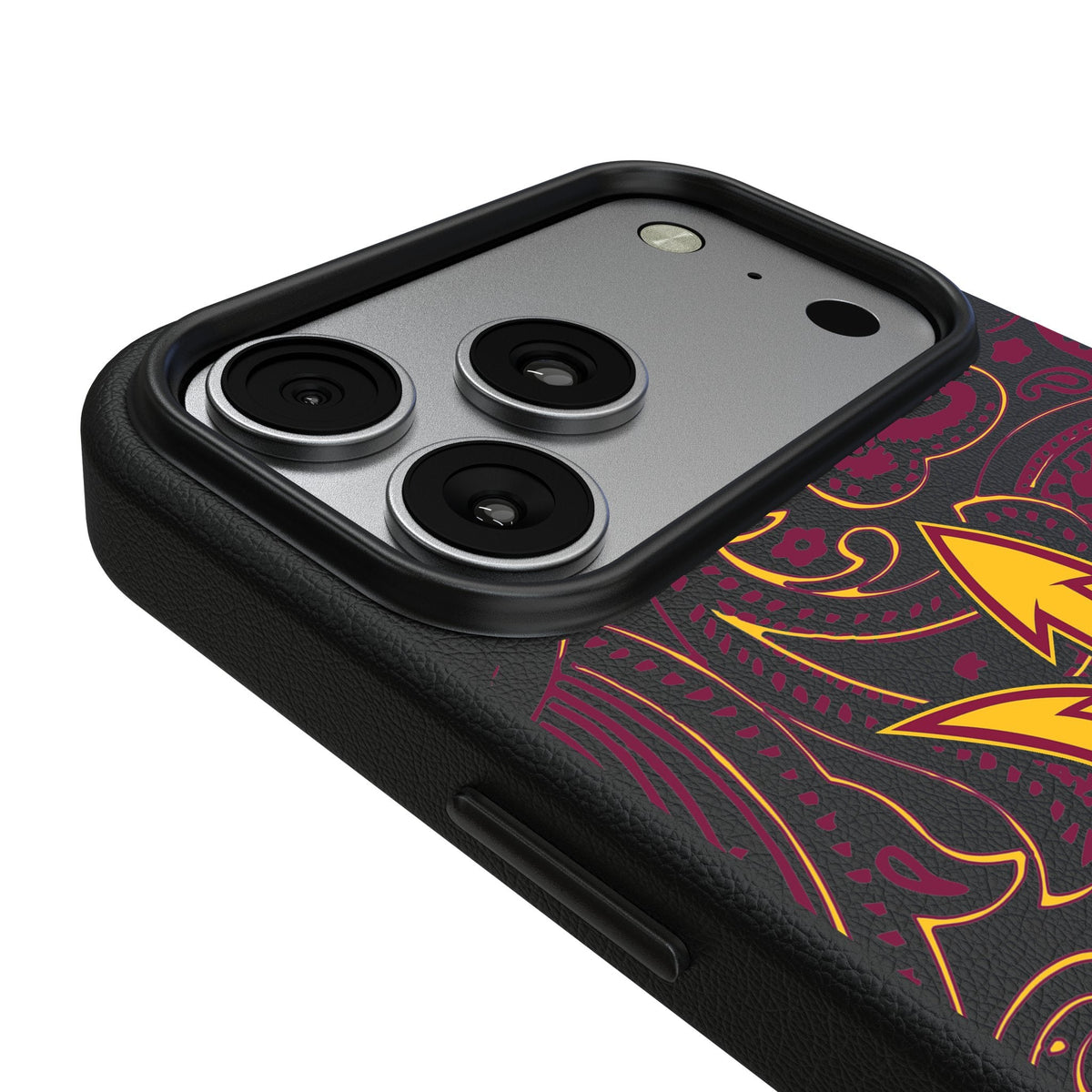 Arizona State University Sun Devils Paisley MagSafe Compatible Phone Case for Apple iPhone 17 Series 3