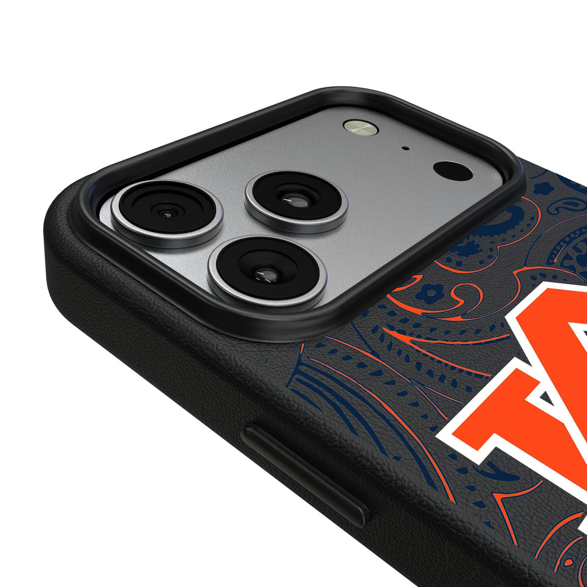 University of Auburn Tigers Paisley MagSafe Compatible Phone Case for Apple iPhone 17 Series 3