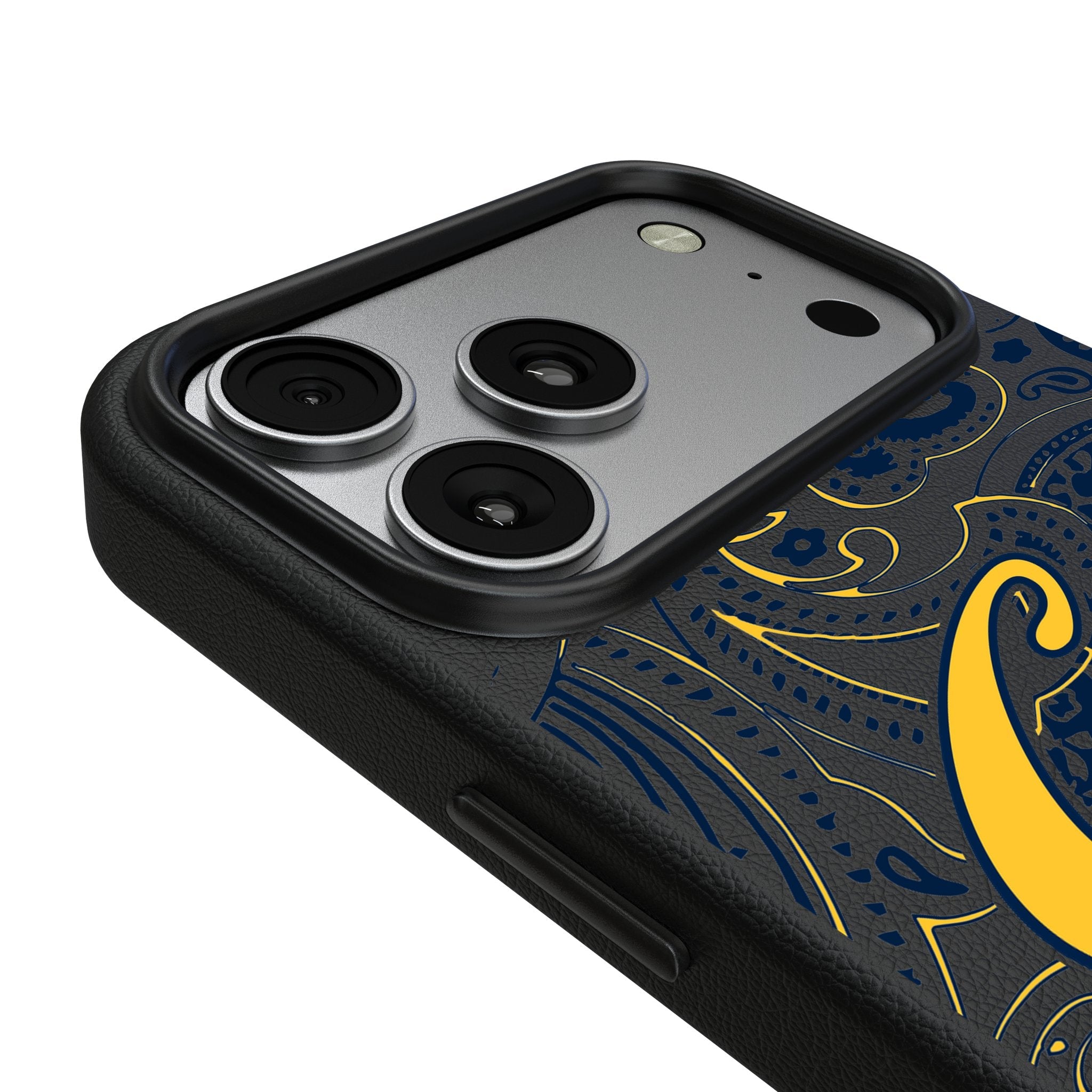 University of California Berkeley Golden Bears Paisley MagSafe Compatible Phone Case for Apple iPhone 17 Series 3