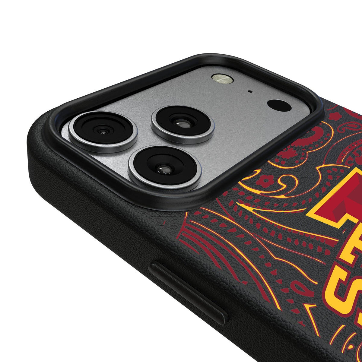 Iowa State University Cyclones Paisley MagSafe Compatible Phone Case for Apple iPhone 17 Series 3