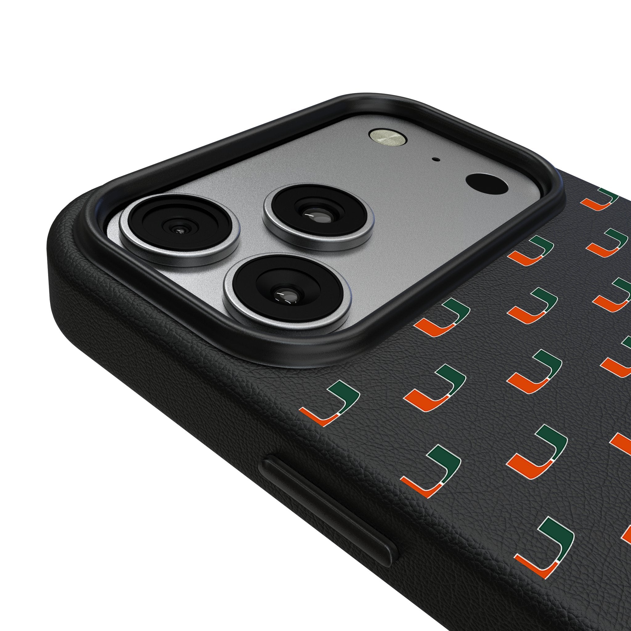 University of Miami Hurricanes Fashion Pattern MagSafe Compatible Phone Case for Apple iPhone 17 Series 3