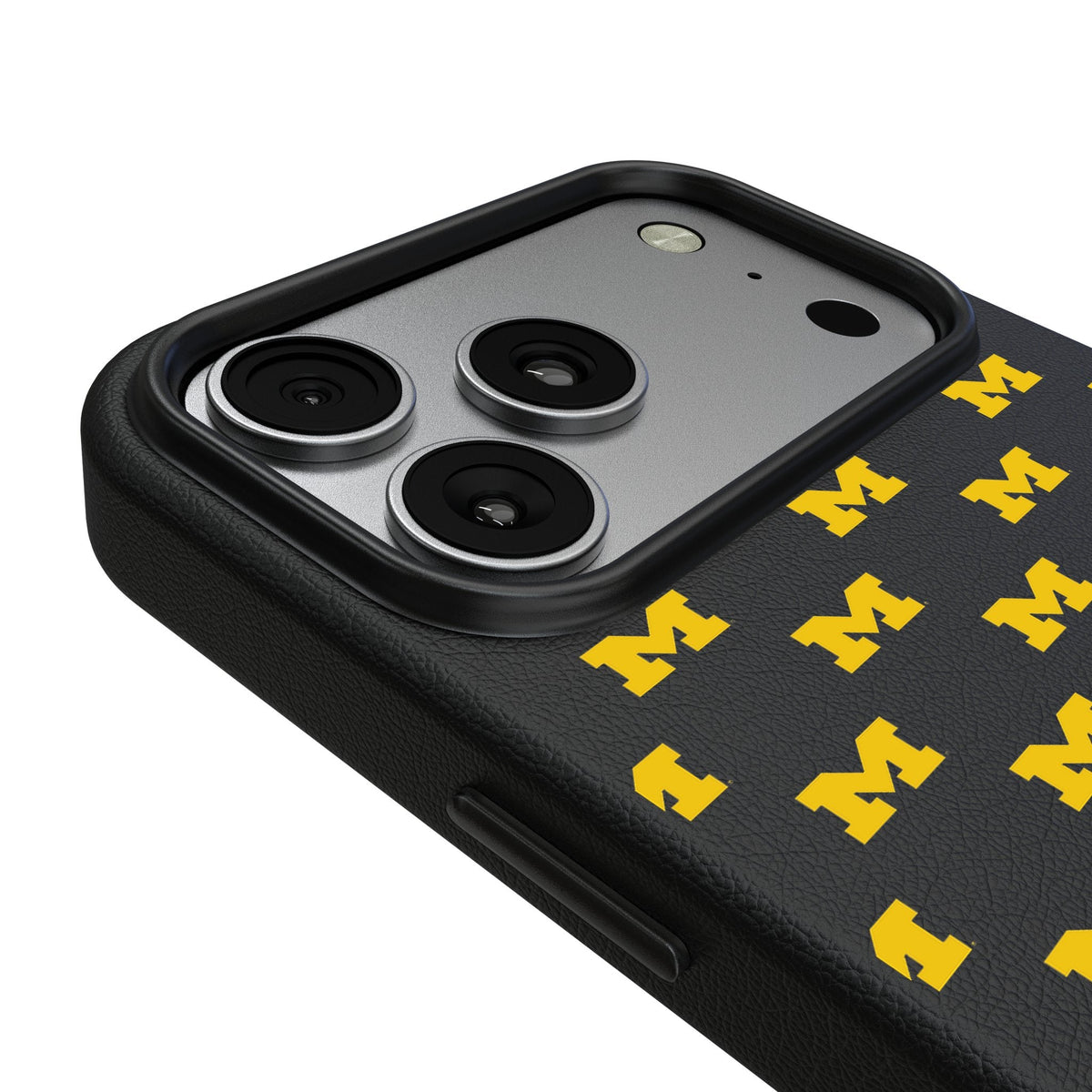 University of Michigan Wolverines Fashion Pattern MagSafe Compatible Phone Case for Apple iPhone 17 Series 3