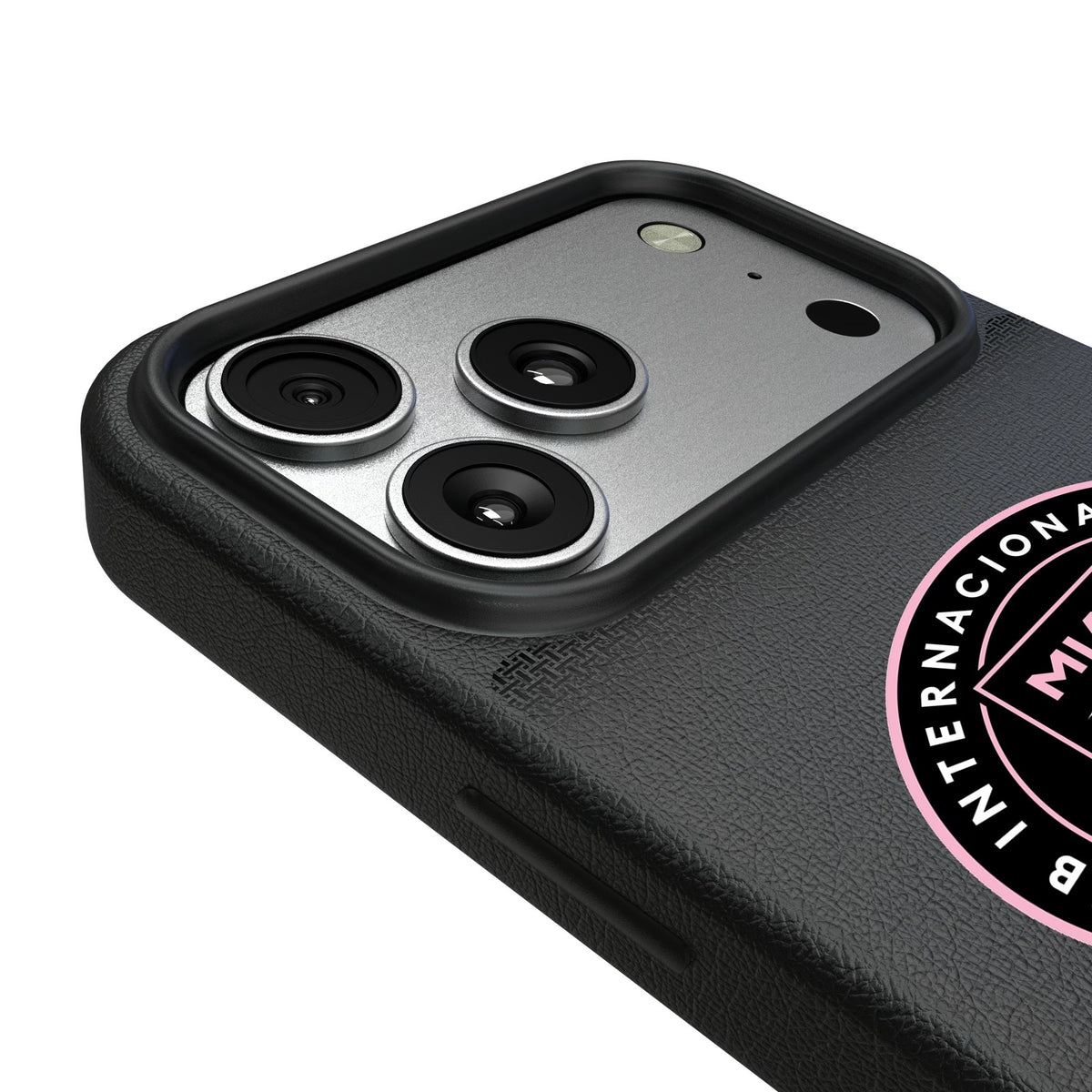 Inter Miami CF Linen MagSafe Compatible Phone Case for Apple iPhone 17 Series 6