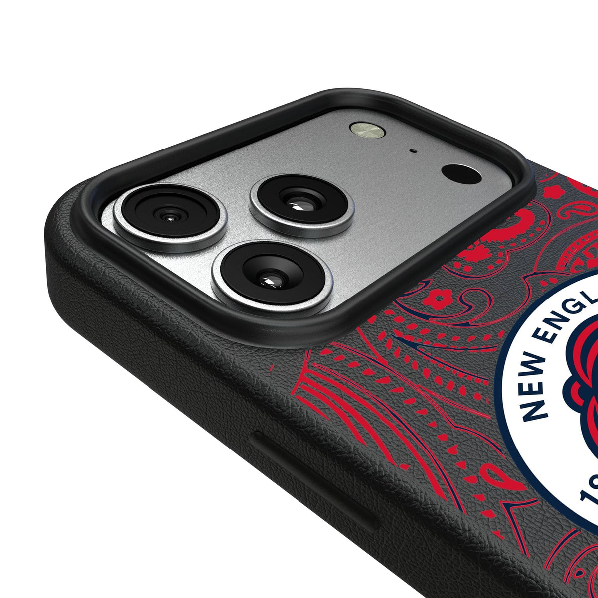 New England Revolution Paisley MagSafe Compatible Phone Case for Apple iPhone 17 Series 6